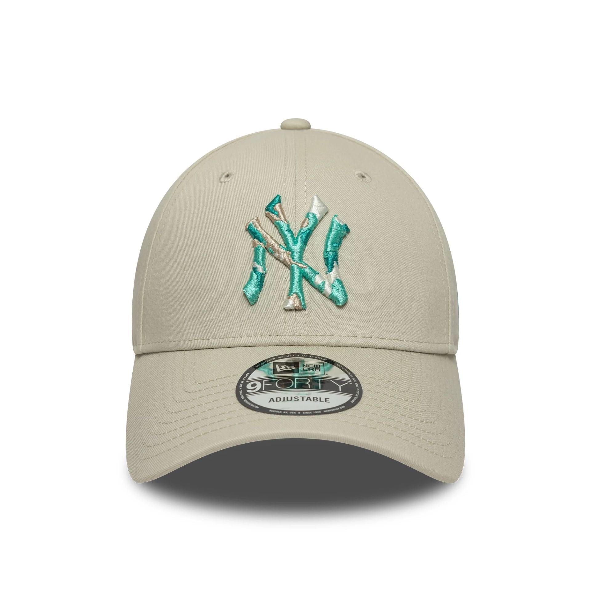 New York Yankees Seasonal Infill Cream 9FORTY Adjustable Cap、mySite、vikingsvslions