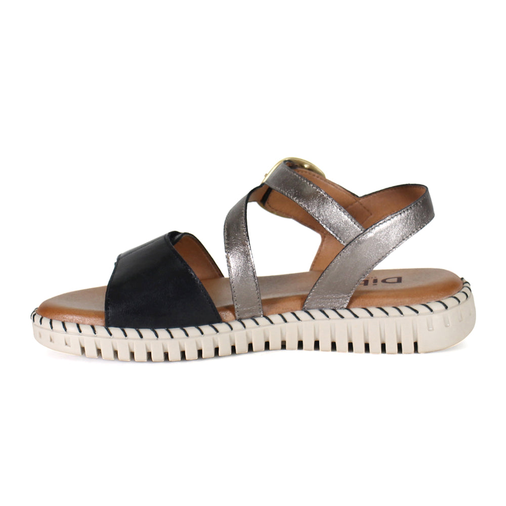 Chau Fer Metallic Ankle Strap Wedge Sandals、mySite、gtrtttuynbv