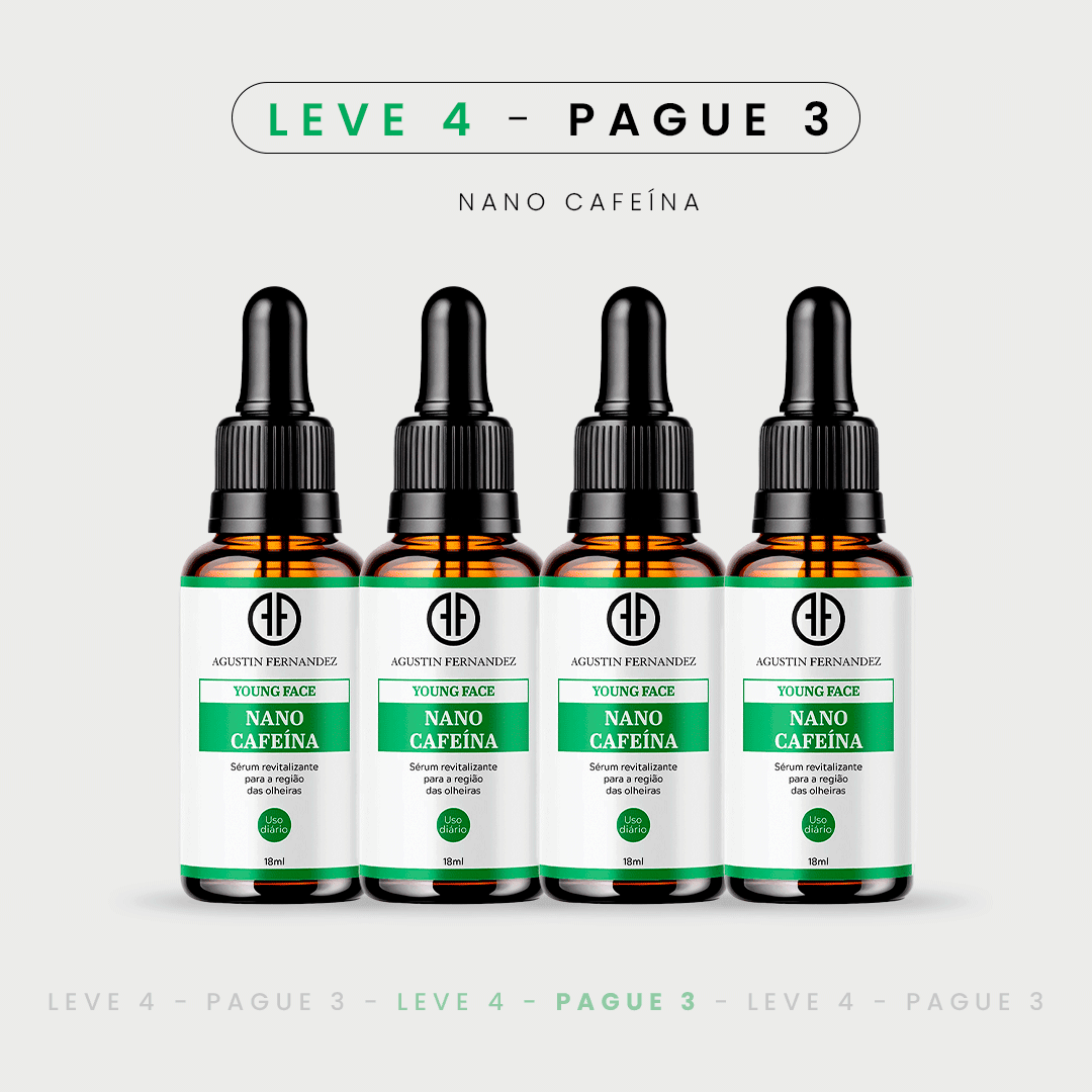 Kit 4 S茅rum Young Face Nano Cafe铆na 18ml、mySite、camillekostekn