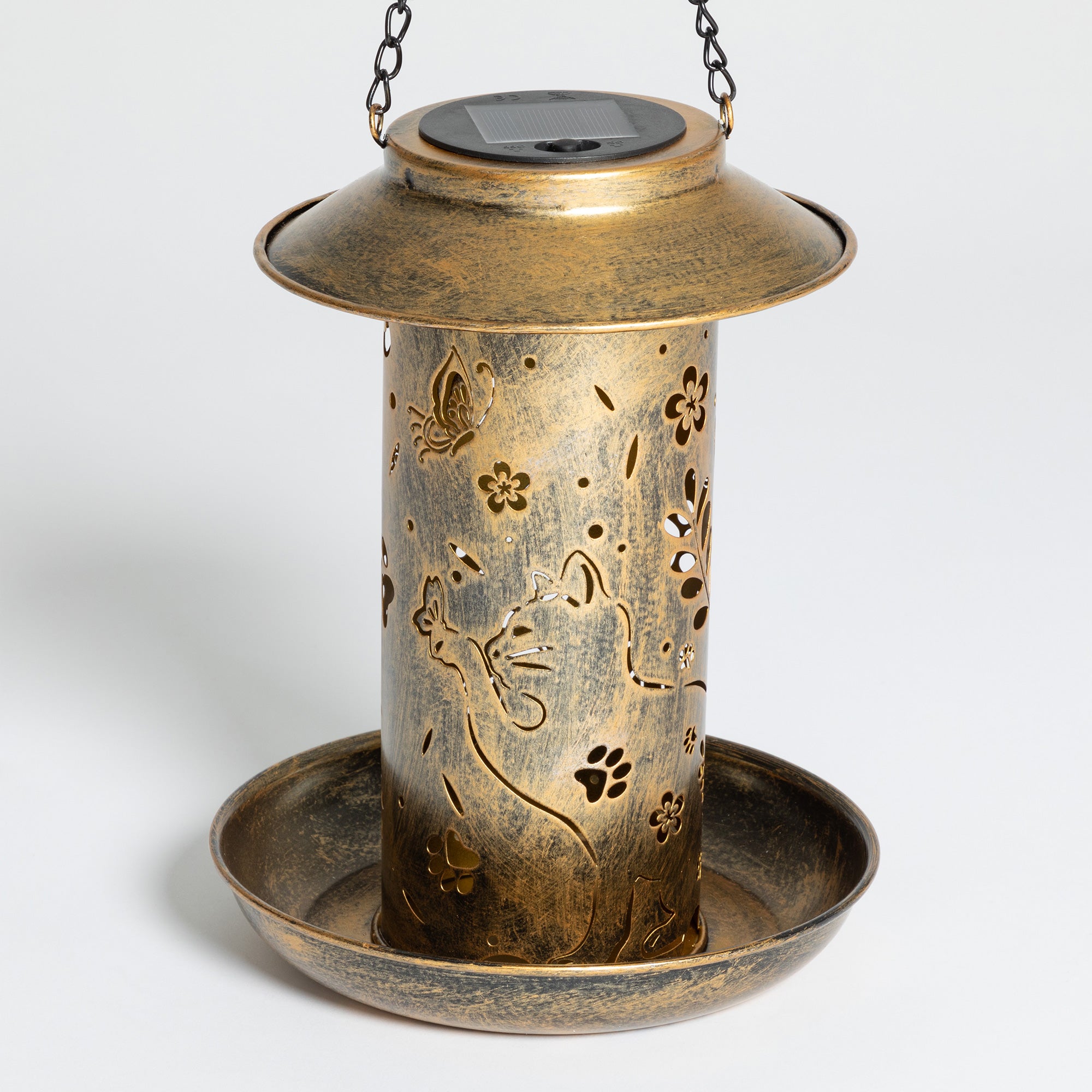 Paws & Flowers Solar Bird Feeder、mySite、camillekostekn