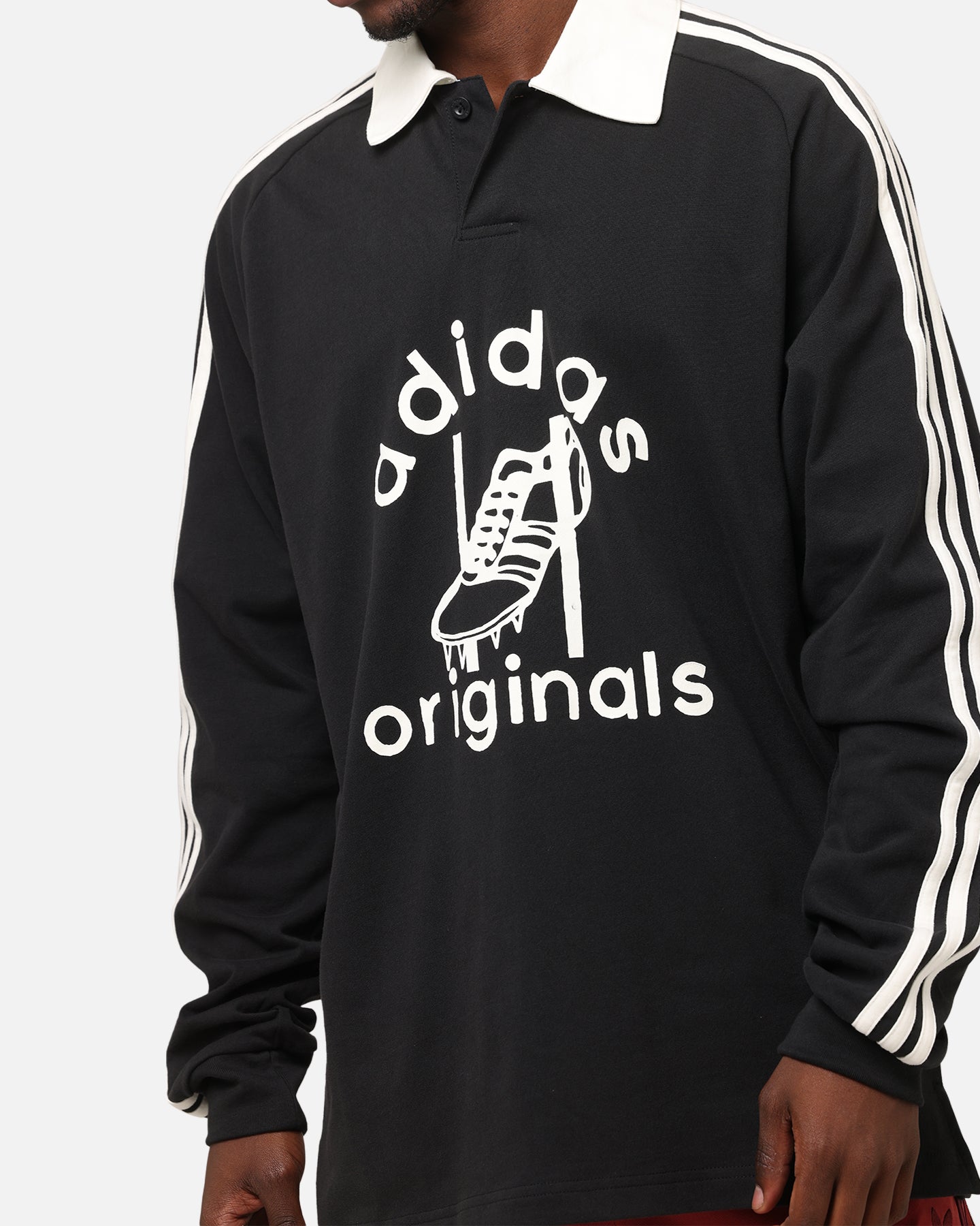 Adidas Rugby Polo Shirt Black、mySite、zt4zffjzw