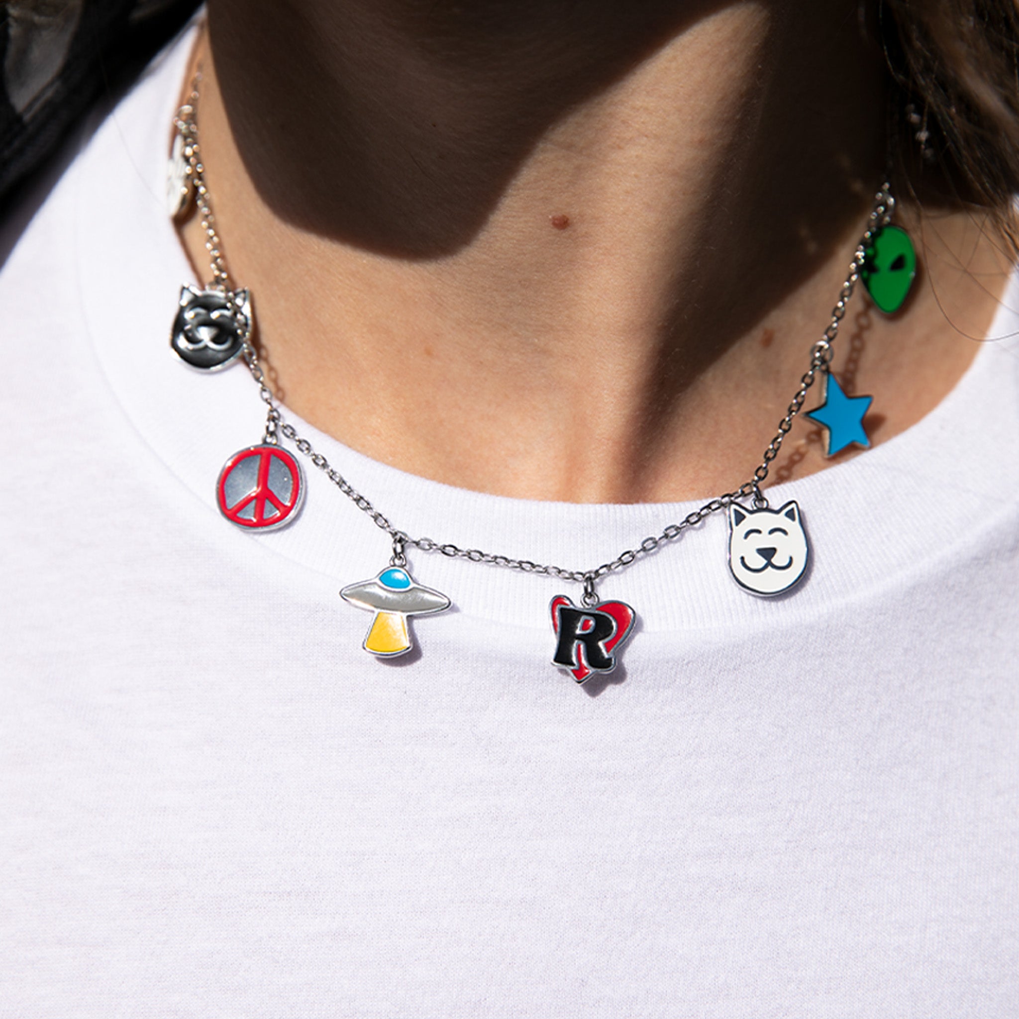  Lucky Charms Necklace (Silver)、mySite、merchandisen