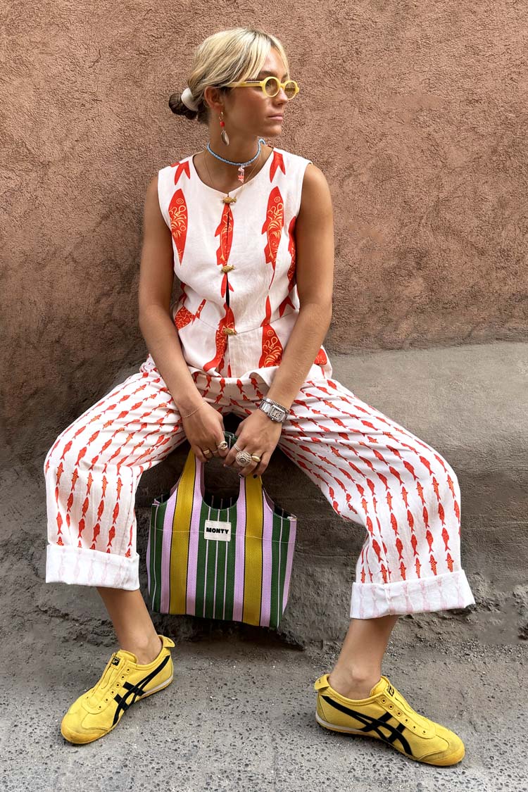 Cream Marina Marra Trousers、mySite、solidvoid