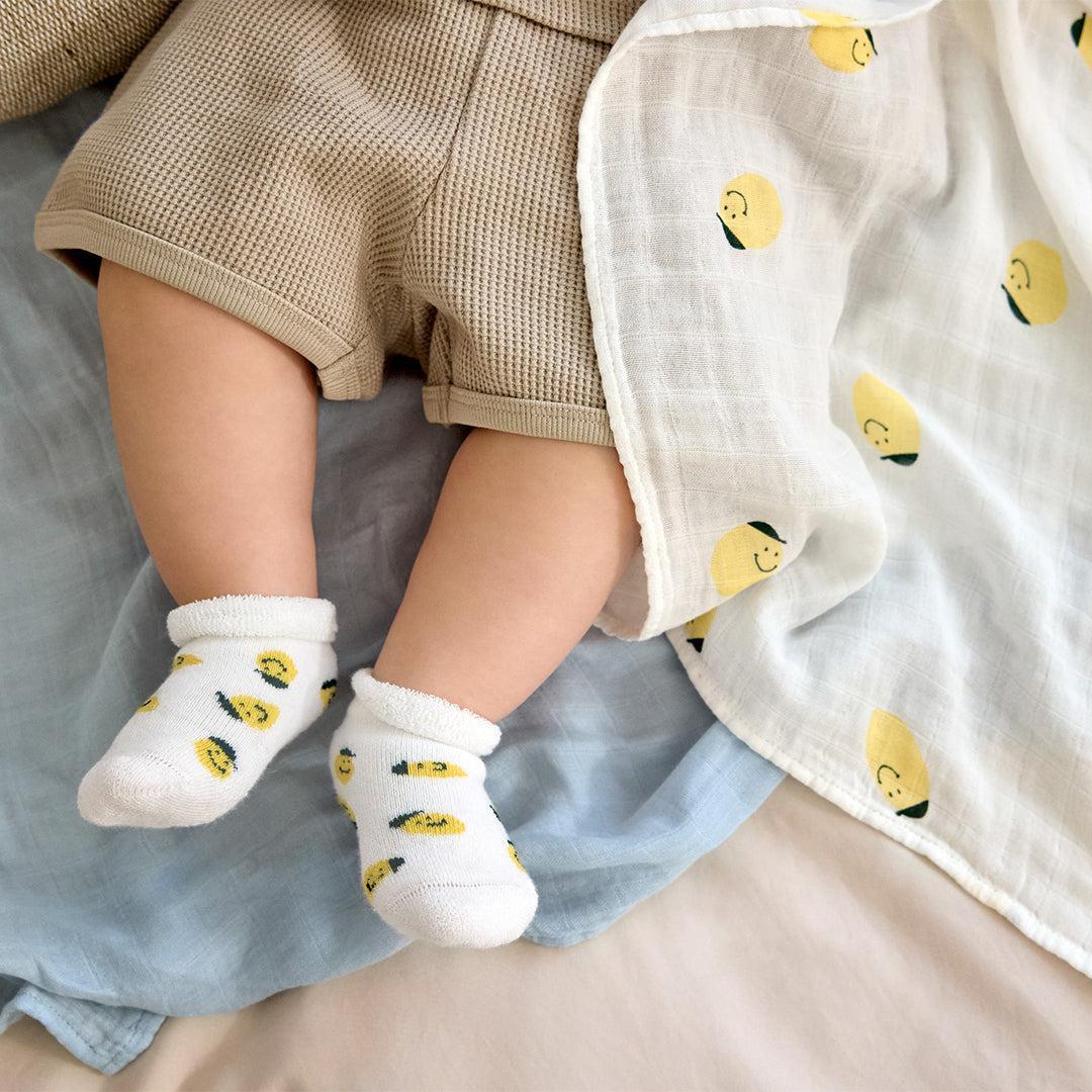  Lassig Terry Socks - 3 Pack - Light Blue - Lemon、mySite、merchandisen