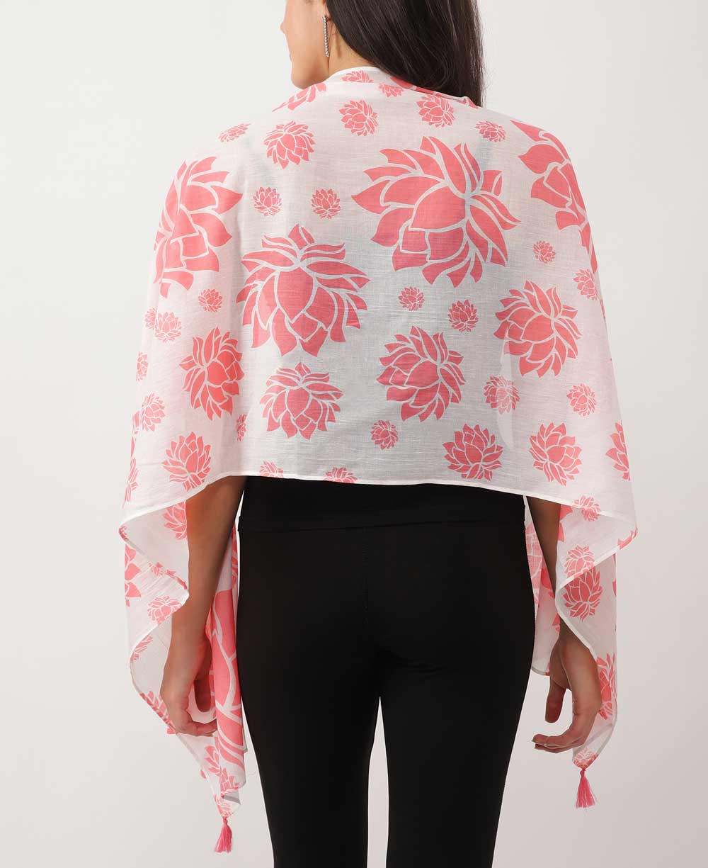 Story of 100 Lotuses Artistic Scarf、mySite、topwebapps