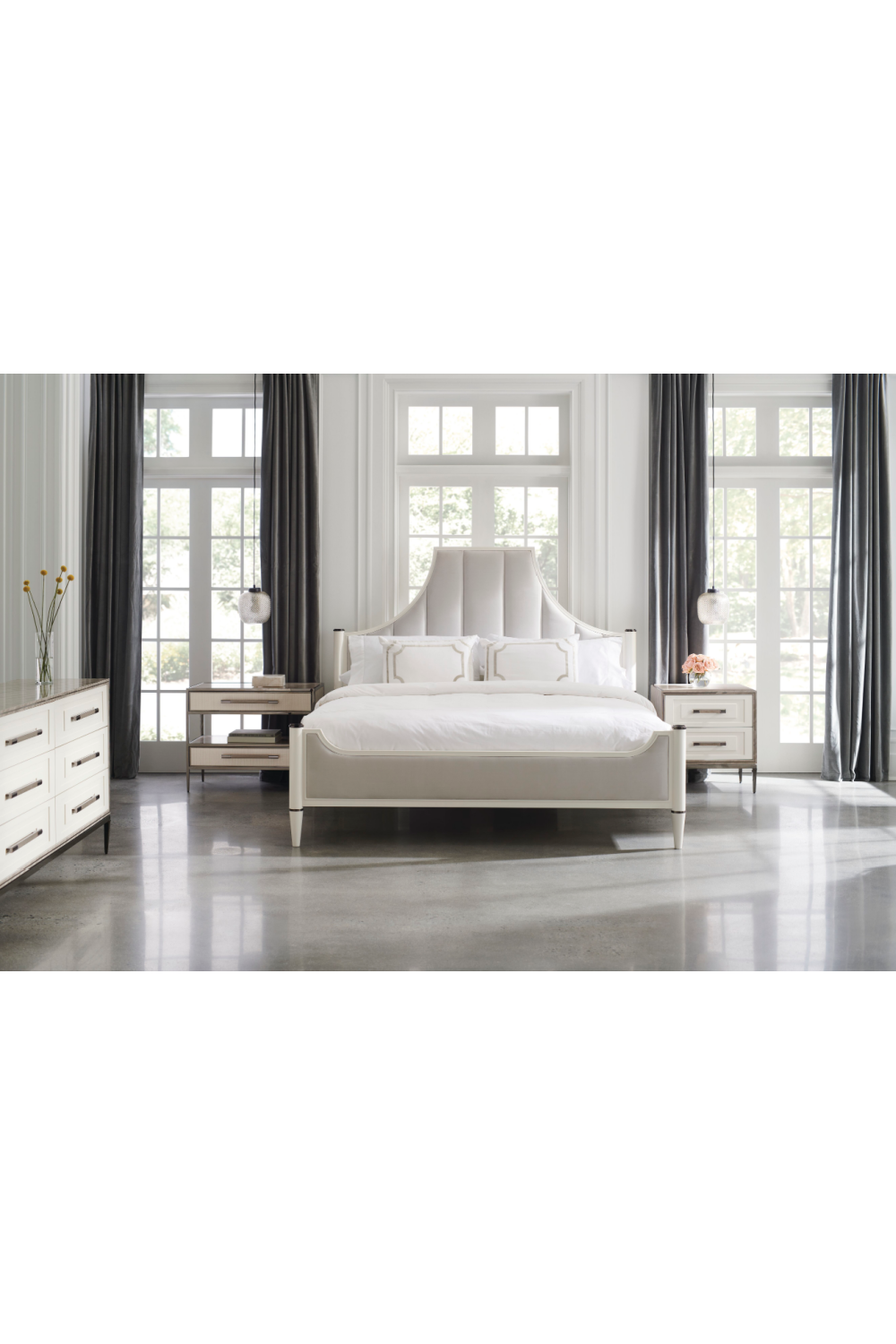White Ceramic Dresser | Caracole Impressive、mySite、neckold