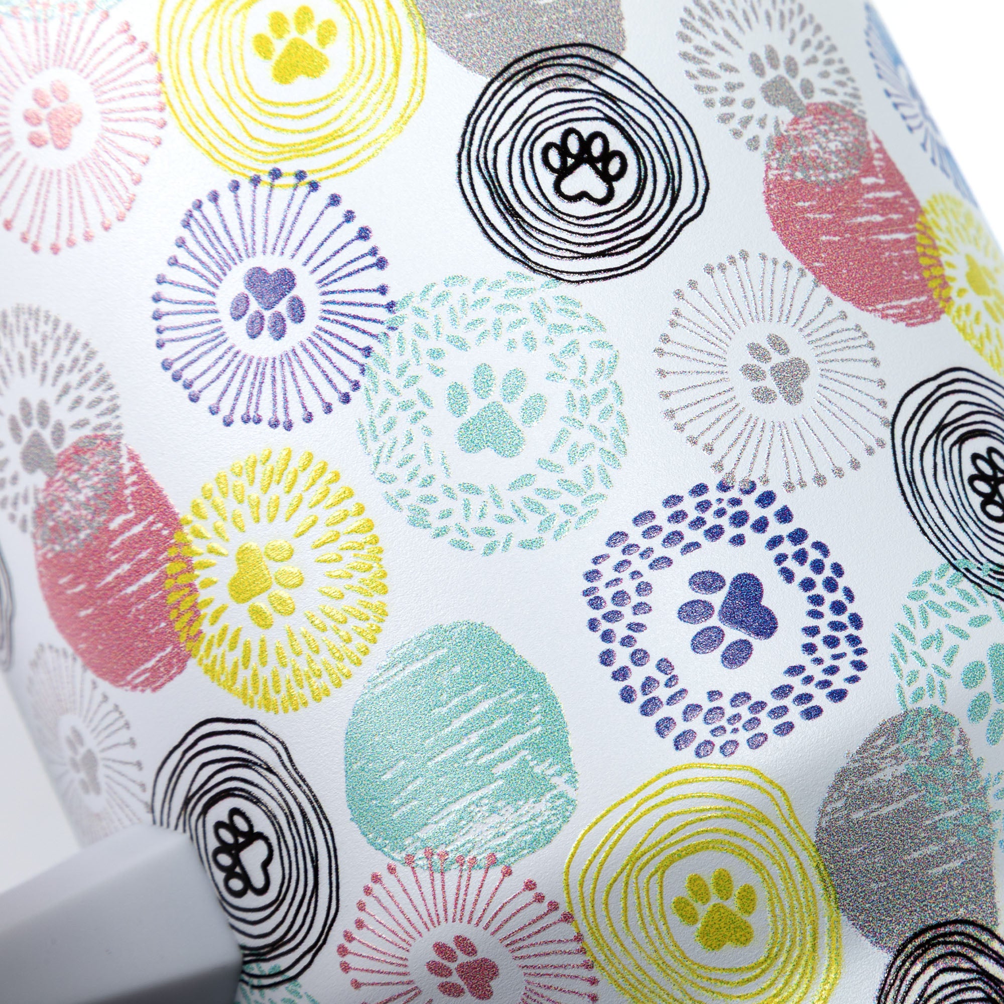 Paw Print Vacuum Sealed Stainless Steel Tumbler - 40 oz、mySite、camillekostekn