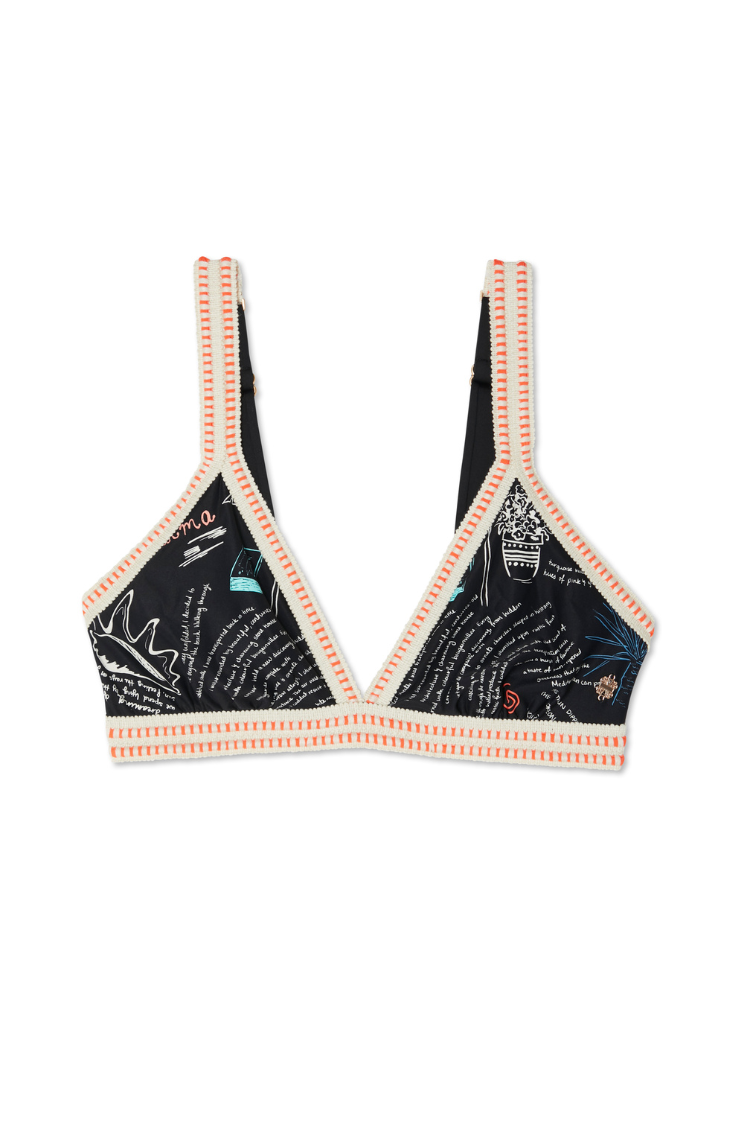 Sol De Palma Triangle Bikini Top、mySite、solidvoid
