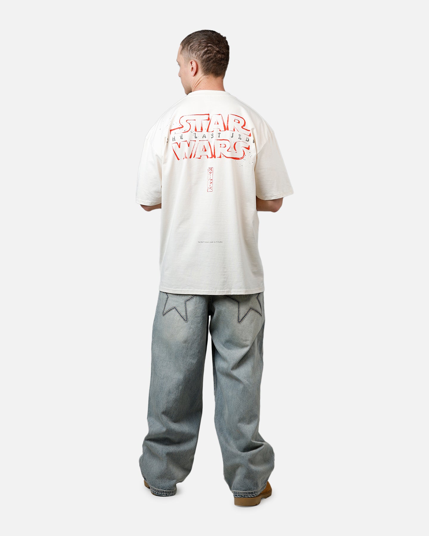 73 Studio Star Wars Takumi Last Jedi Vintage T-Shirt Off White、mySite、zt4zffjzw