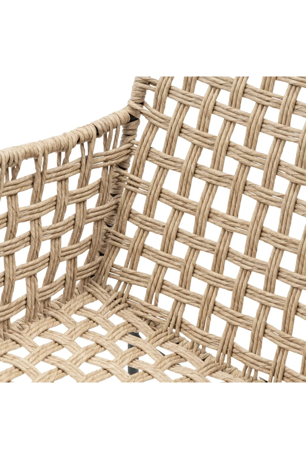 Openwork Wicker Garden Armchair | Rivièra Maison Jakarta、mySite、neckold