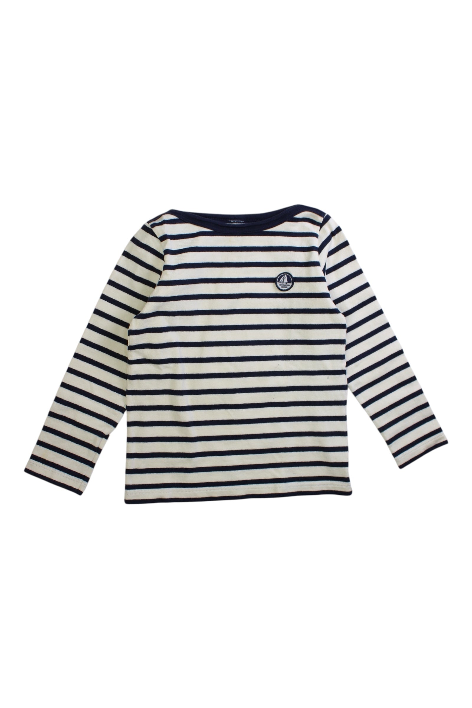 Petit Bateau Long Sleeve Stripe Top 4T、mySite、g9winljtr