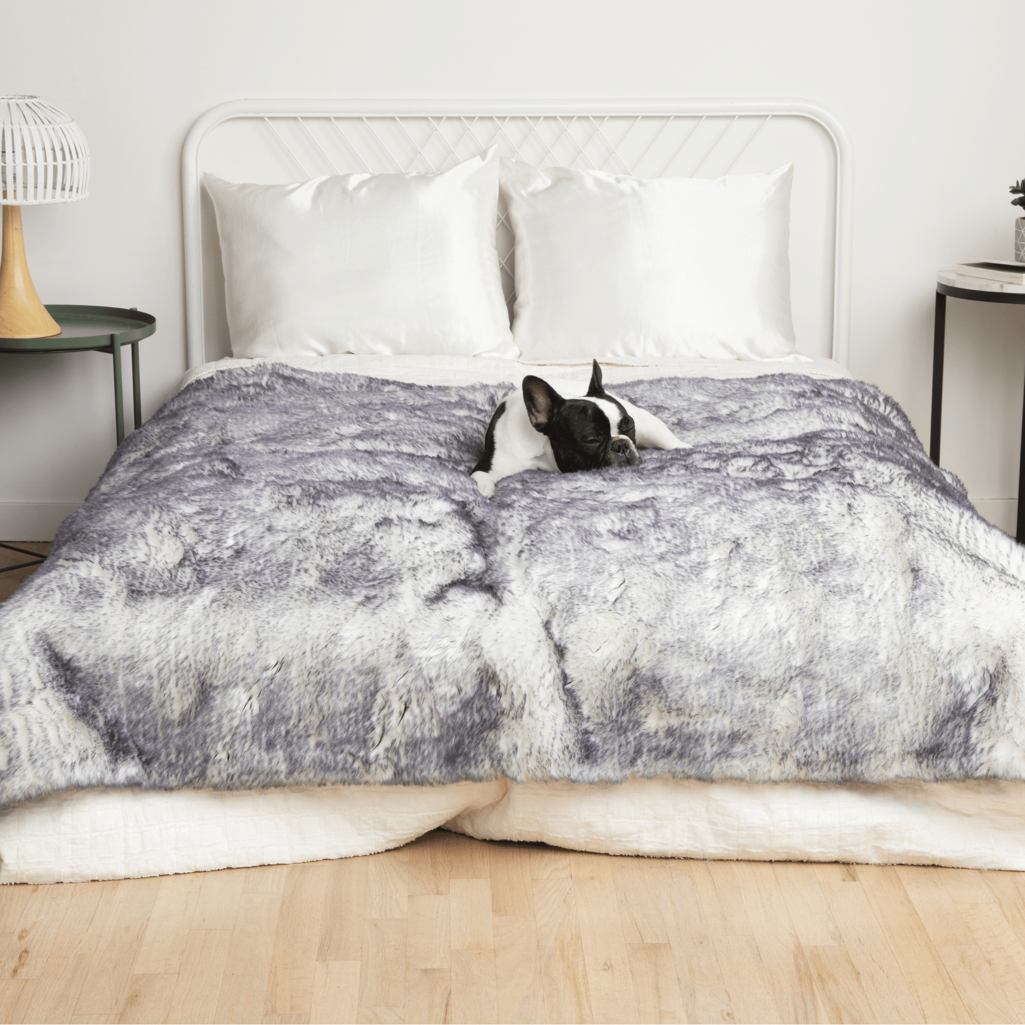 PupProtector™ Luxe Waterproof Faux Fur Blanket - Ultra Plush Arctic Fox、mySite、solidvoid