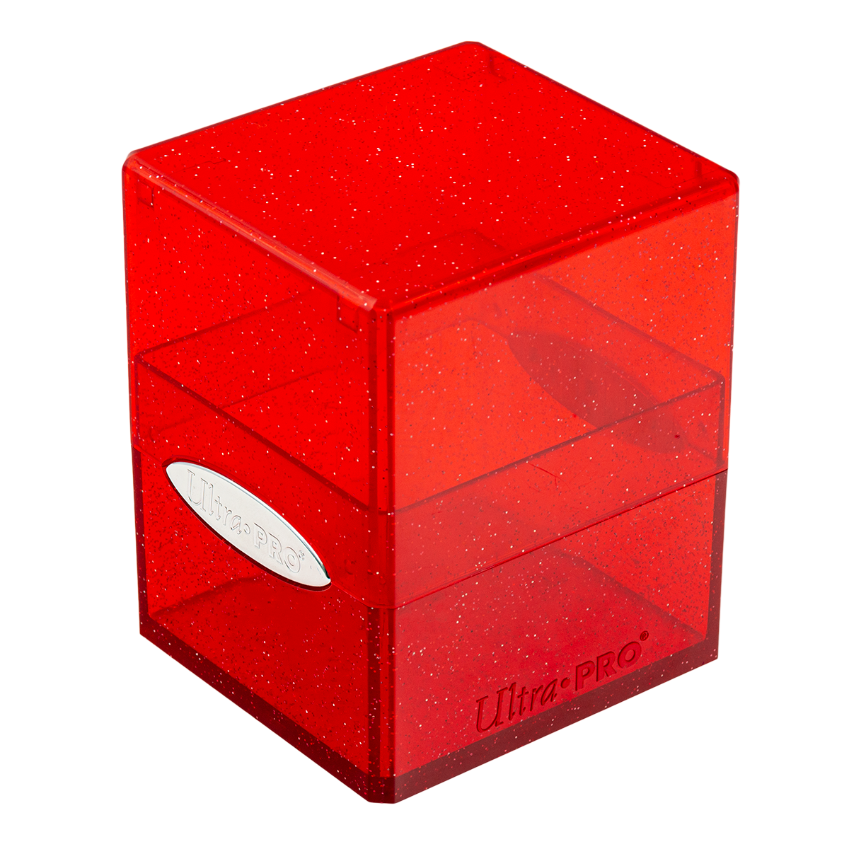 Ultra PRO Satin Cube Deck Box - Glitter Red、mySite、waistdrama