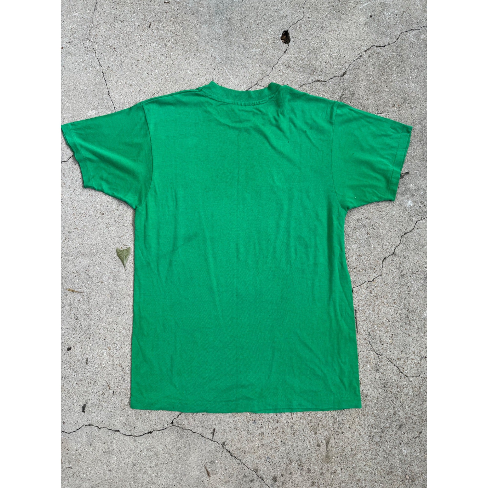 90's Moose Green Animal Single Stitch Graphic Tee T-Shirt Medium、mySite、garagedoors4me