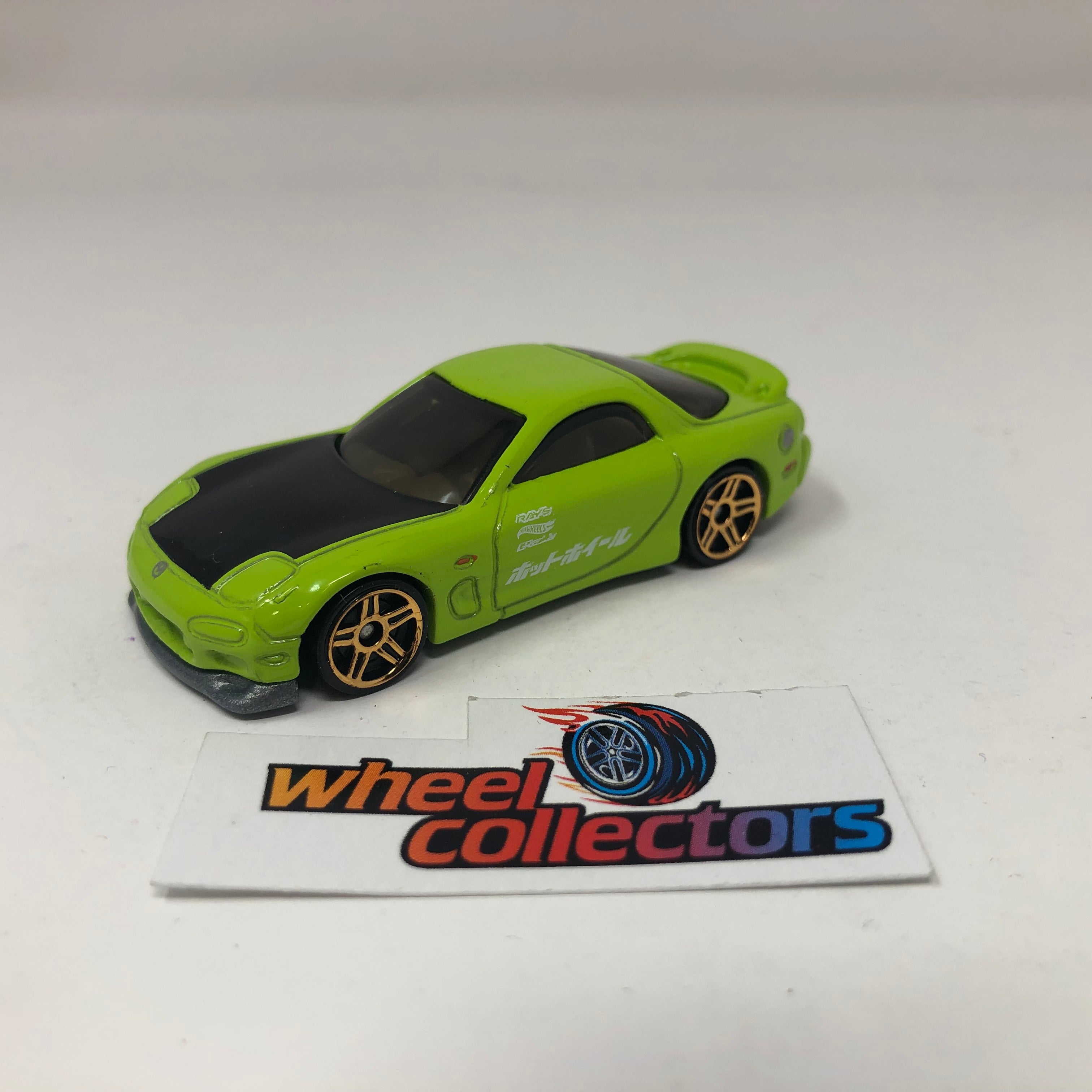 '95 Mazda RX-7 * Green * Hot Wheels Loose、mySite、hgirdovlk