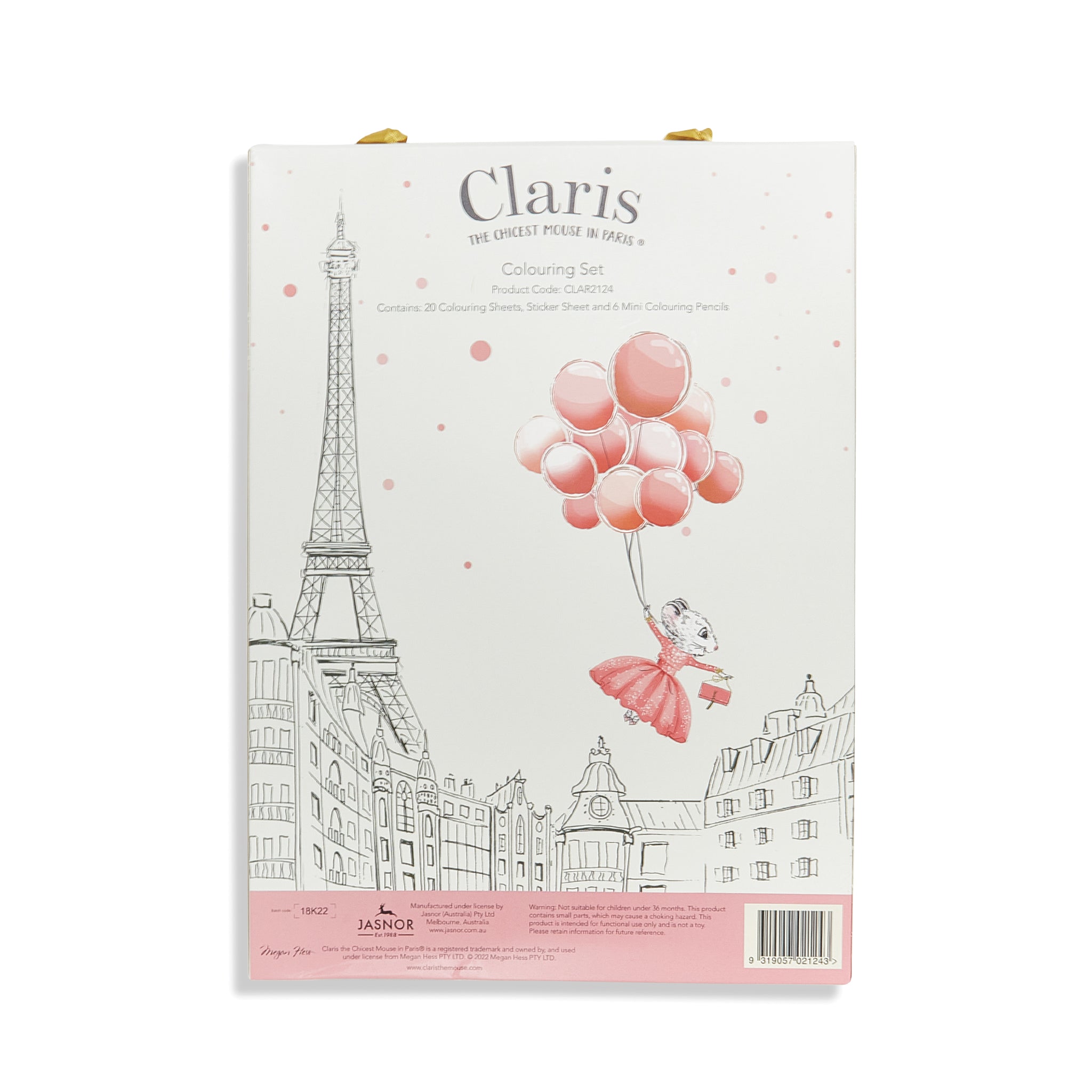Claris The Mouse - Colouring Set、mySite、g9winljtr