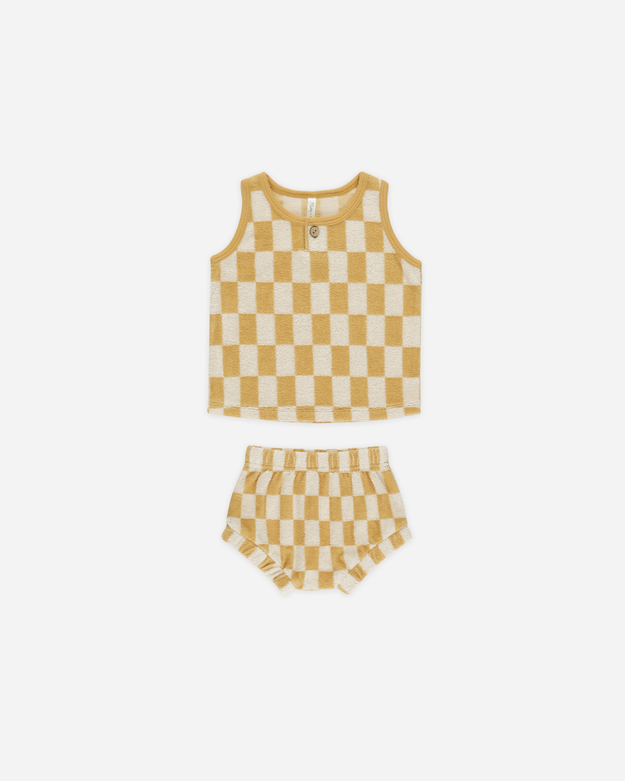  Baby Tank Set || Marigold Check、mySite、layawaytickets