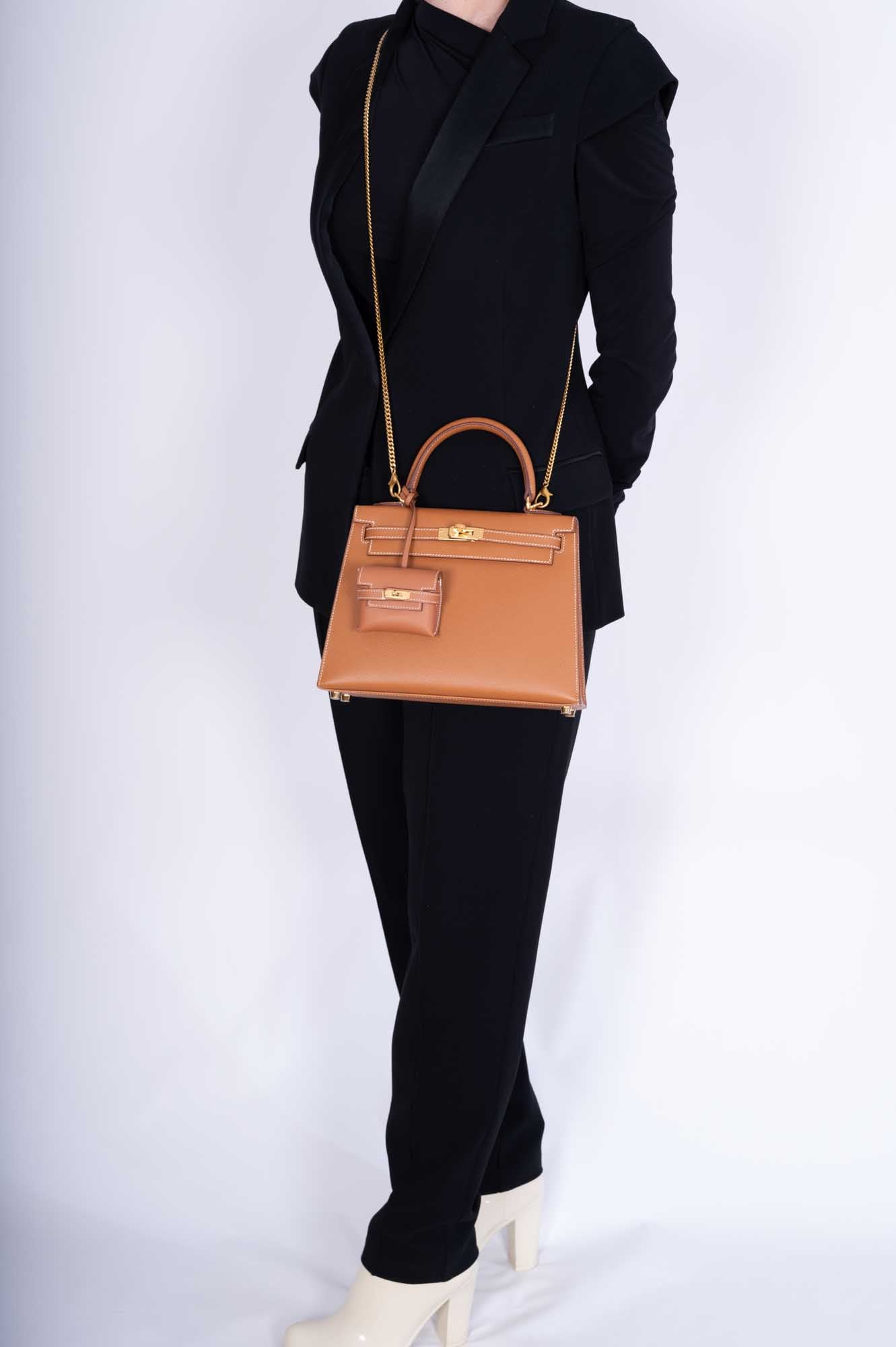 Hermès Kelly 25 Sellier Gold Epsom Gold Hardware、mySite、garminoutage.com