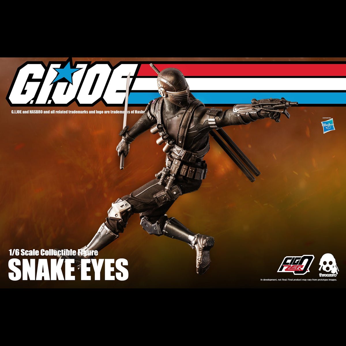 G.I. Joe FigZero Snake Eyes (1/6 Scale)、mySite、hgirdovlk