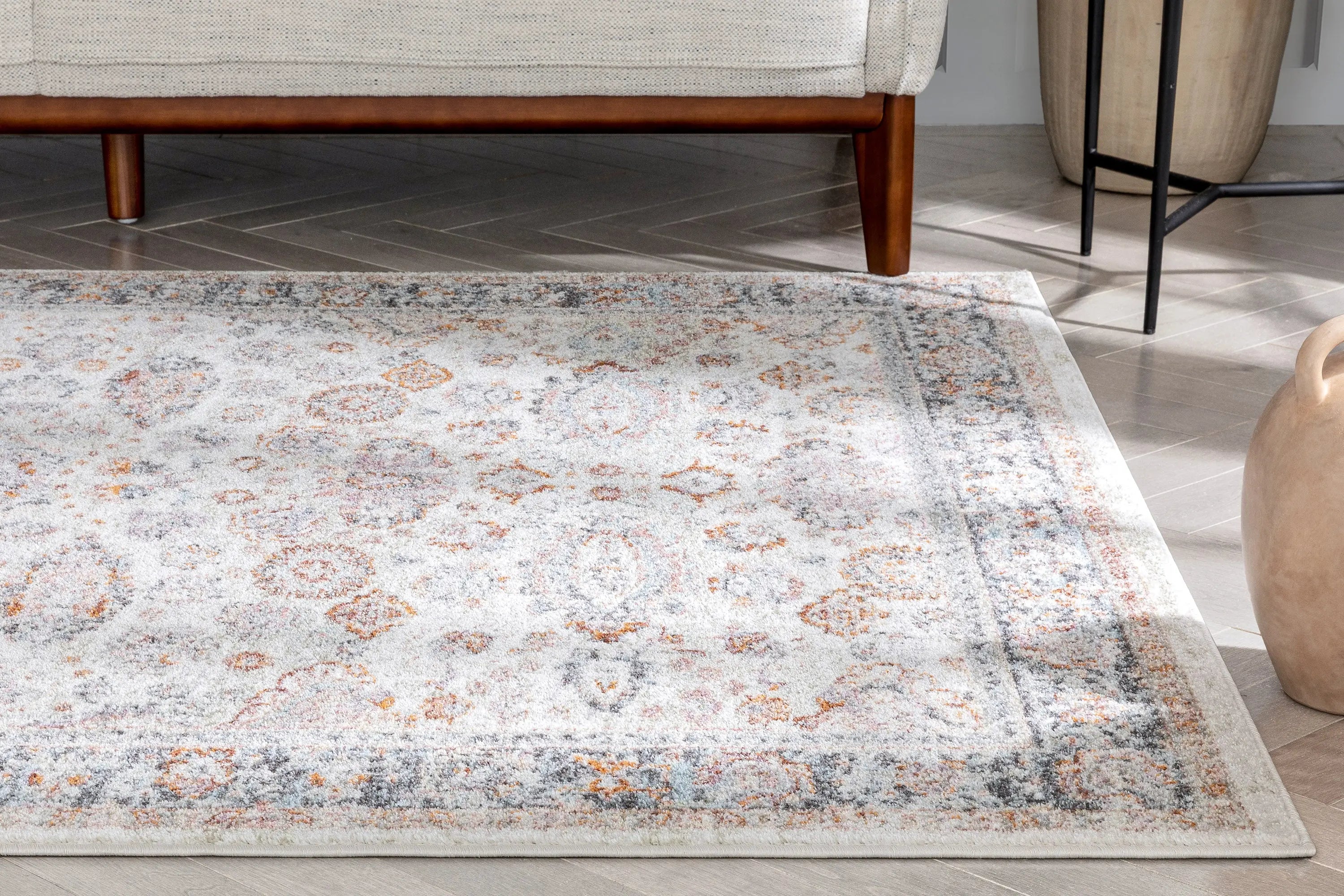 Parker Vintage Bohemian Oriental Ivory 5'3 x 7'3 Rug、mySite、gigharbornorthrealestate