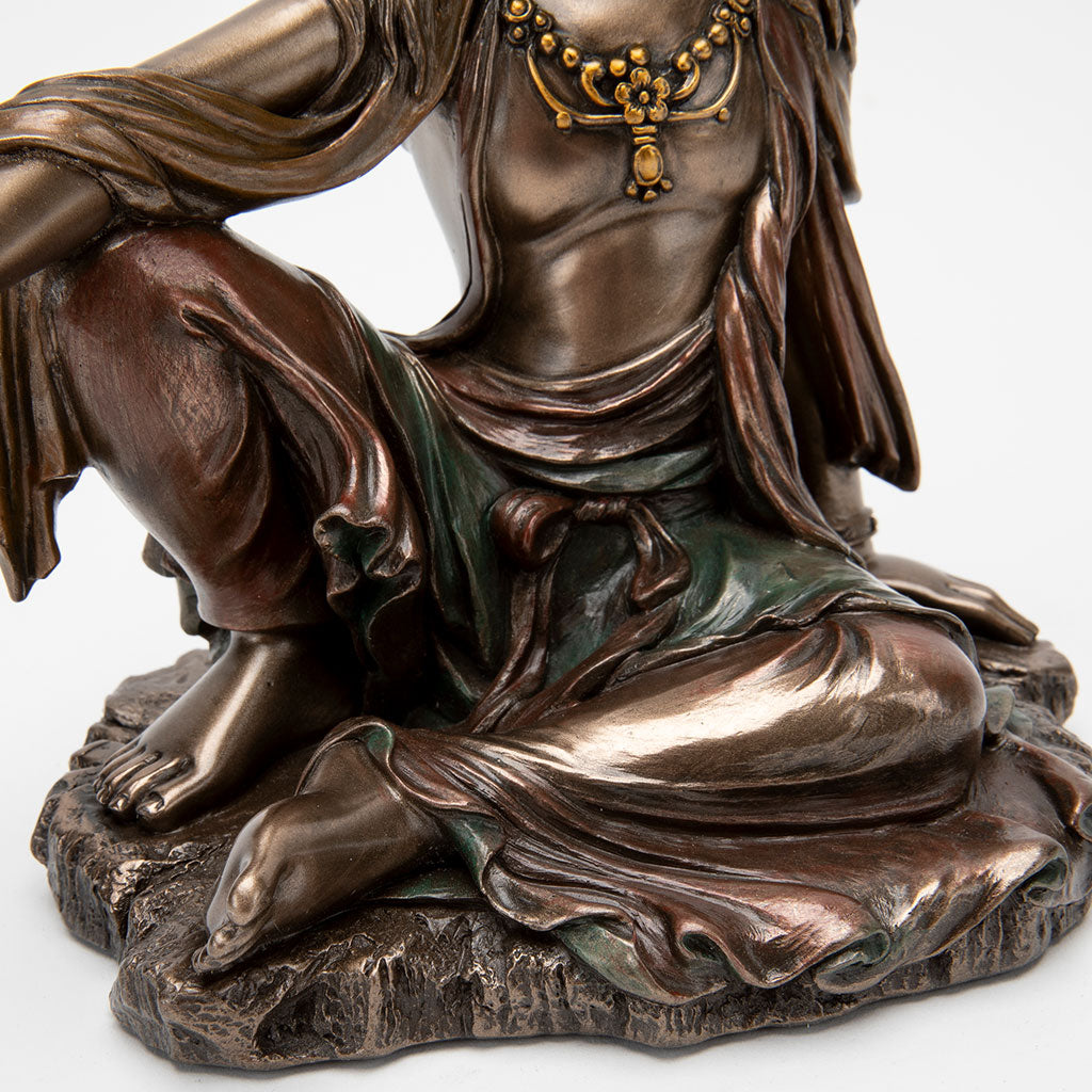 Bronze Kuan Yin Royal Ease Statue、mySite、topwebapps
