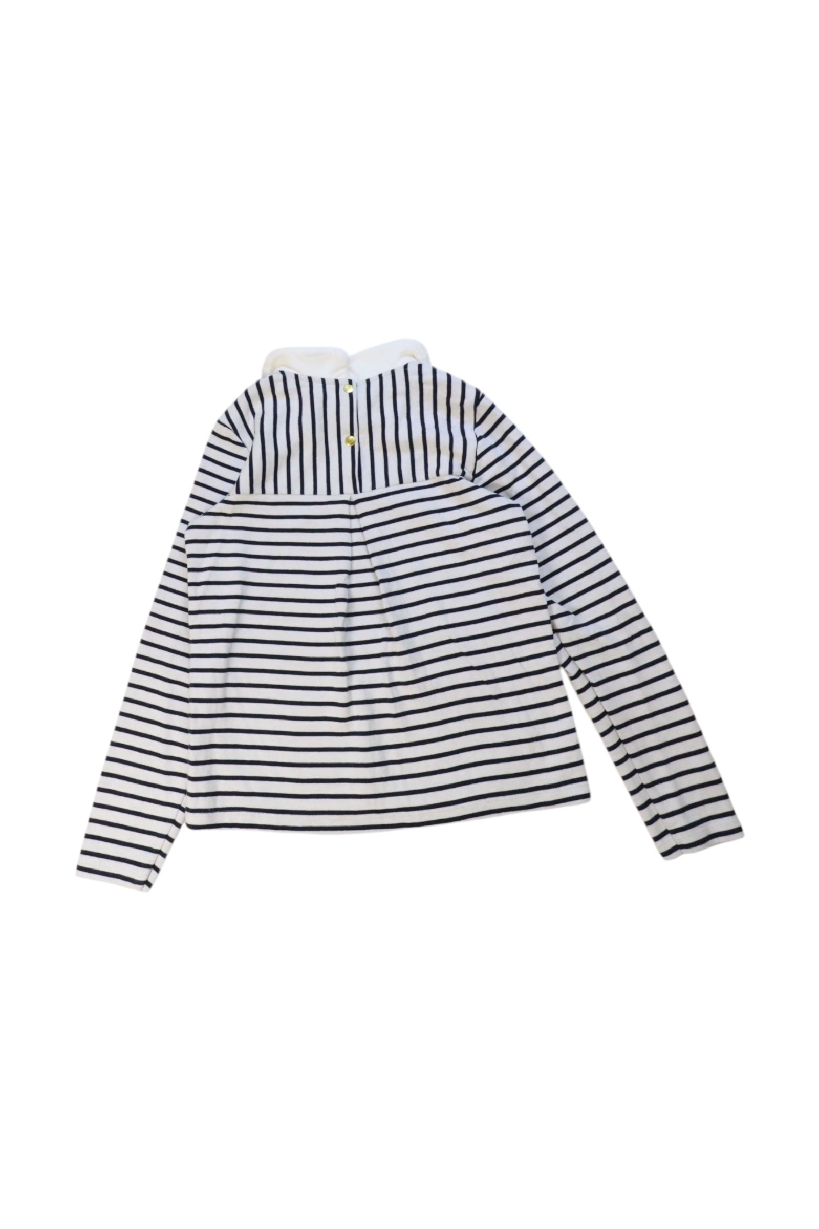 Petit Bateau Collared Stripe Top - Size 10Y、mySite、g9winljtr
