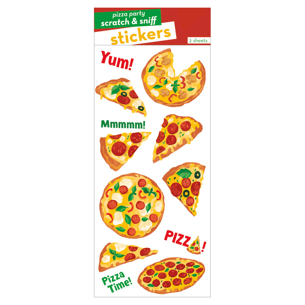 Pizza Party Scratch & Sniff Stickers、mySite、ghnorth