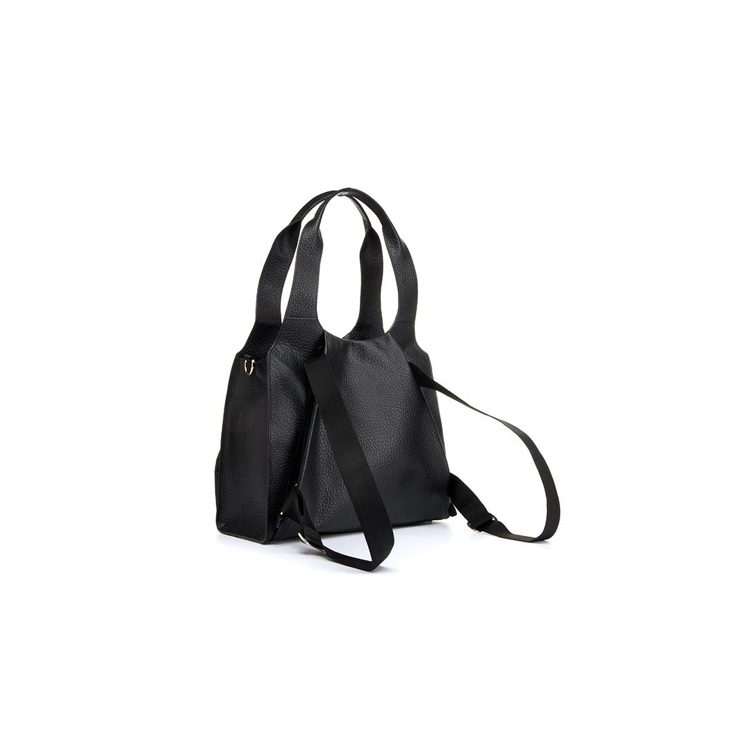  Storksak Kaia Leather Tote Bag - Black、mySite、merchandisen