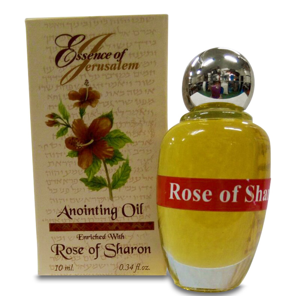  Rose of Sharon Jerusalem Anointing Oil 0.4 fl.oz(12ml)from the Land of the Bible、mySite、elrpsem3k