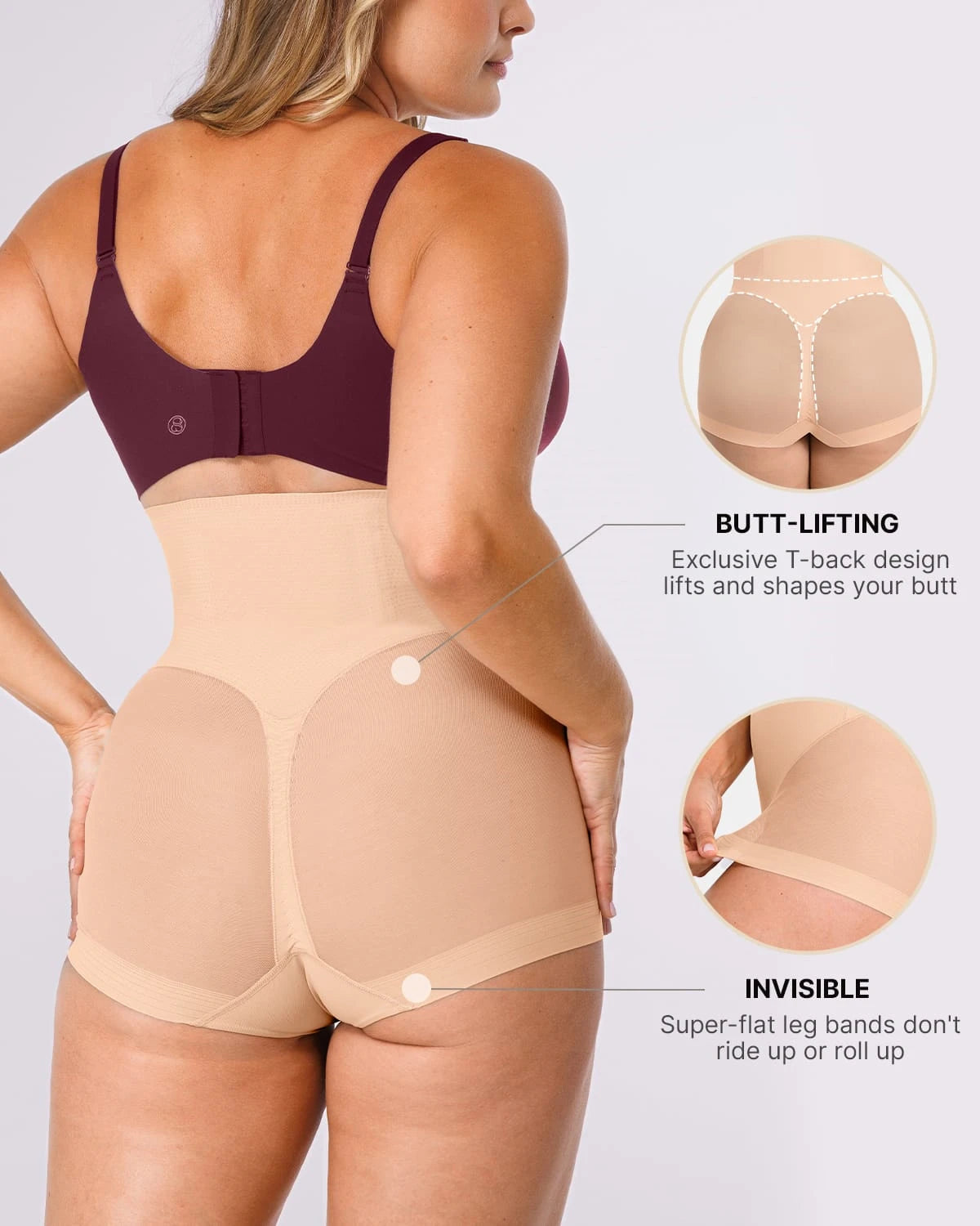 AirSlim® Mesh Smooth Butt-Lifting Panty、mySite、bengalsvssteelers
