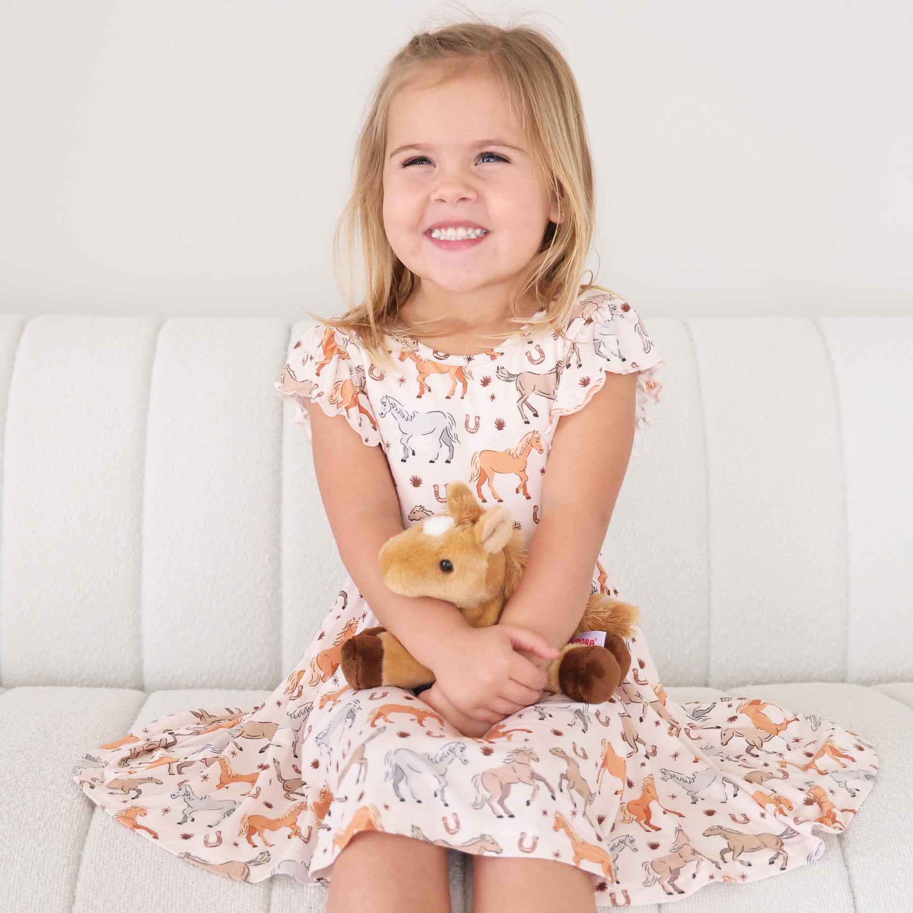  Ruffle Twirl Dress | P's Ponies、mySite、layawaytickets