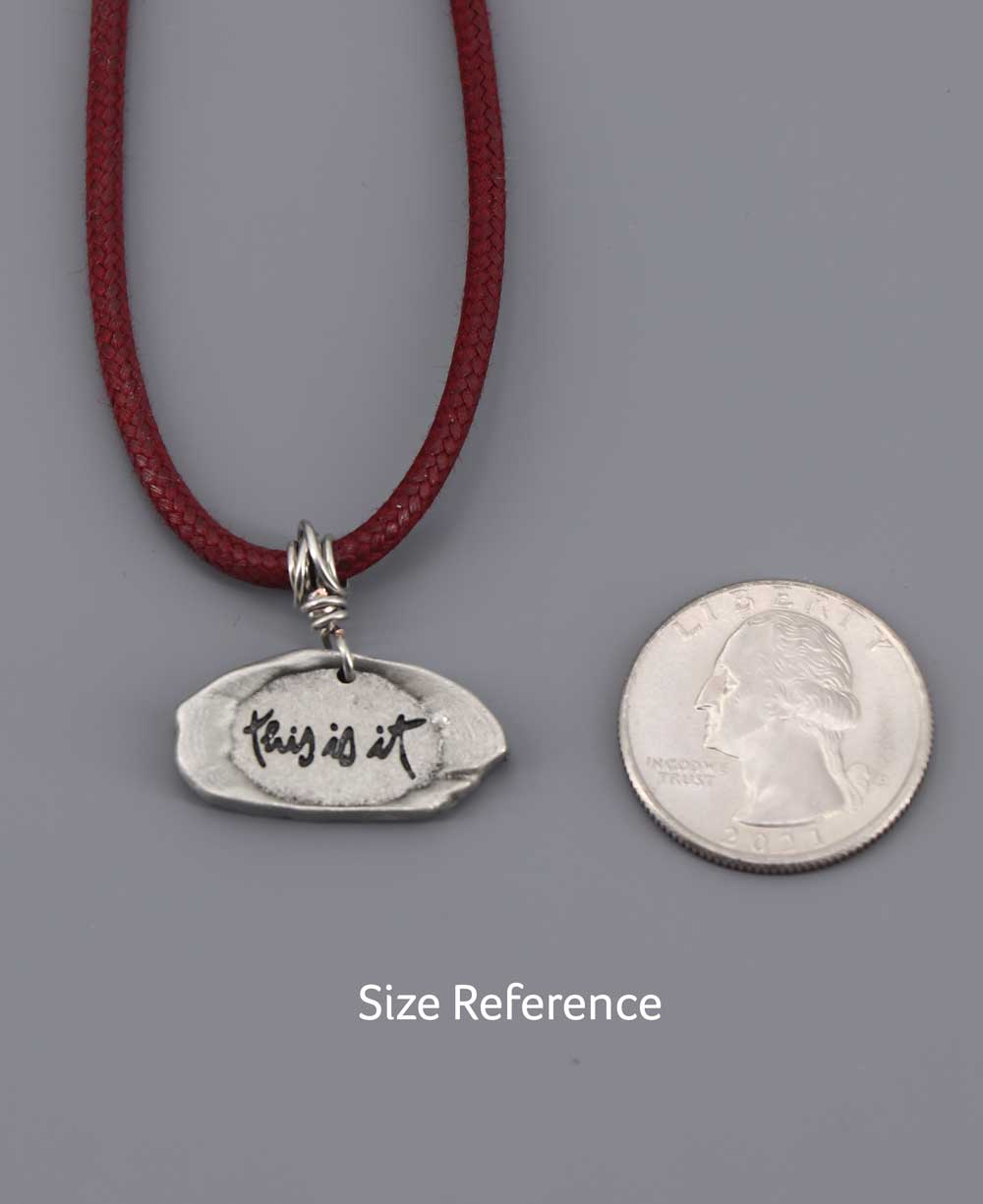 Thich Nhat Hanh This Is It Pendant Necklace、mySite、topwebapps