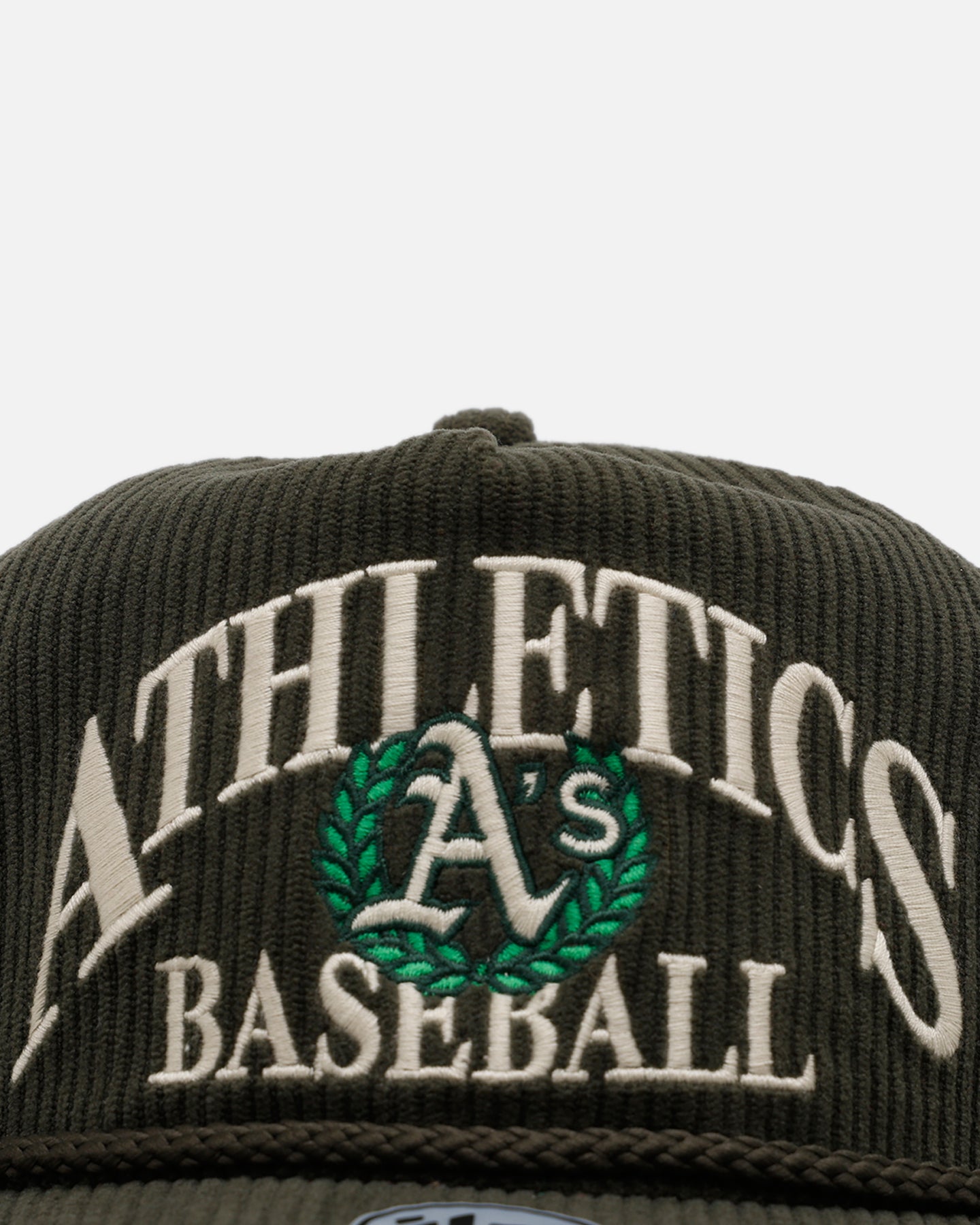 47 Brand Oakland Athletics 'Pitchout' 47 Hitch Corduroy Snapback Green、mySite、zt4zffjzw
