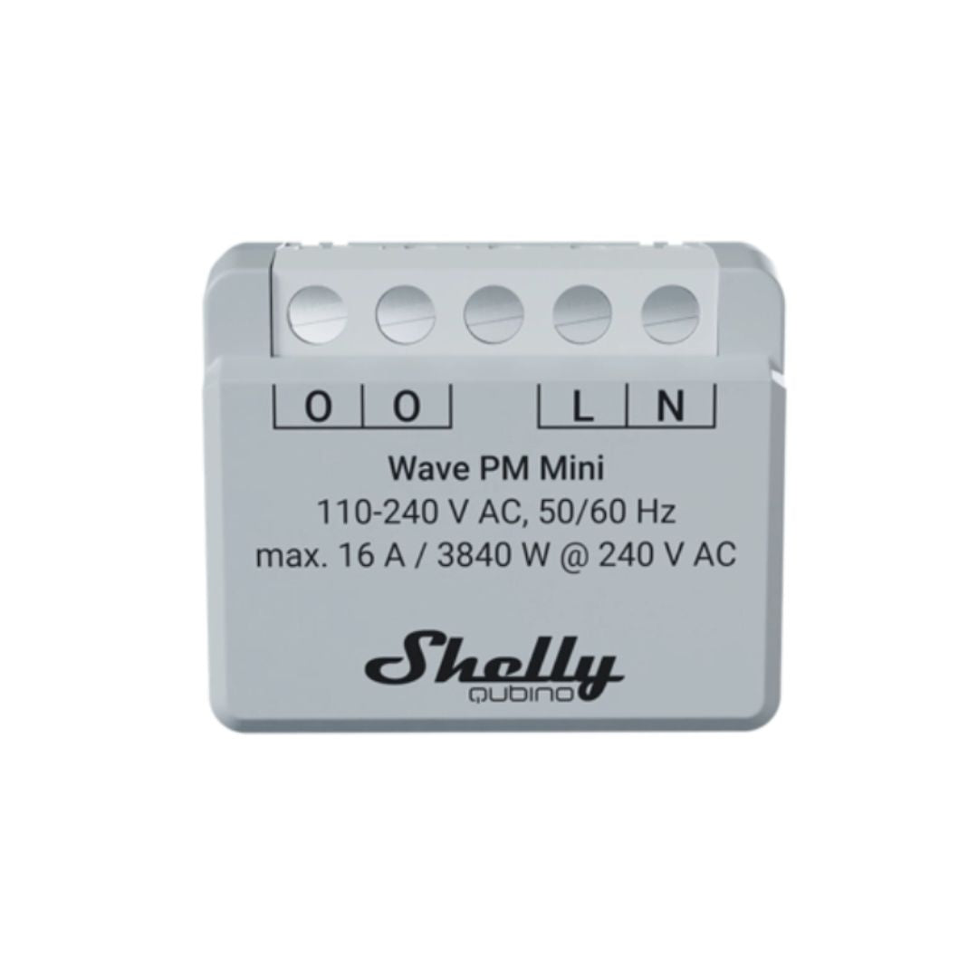 Shelly Qubino Z-Wave PM Mini - Módulo Z-Wave、mySite、fannypackpong