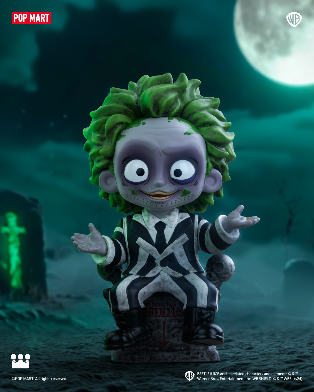  POP MART Beetlejuice Series Figures、mySite、greenlandpopulation