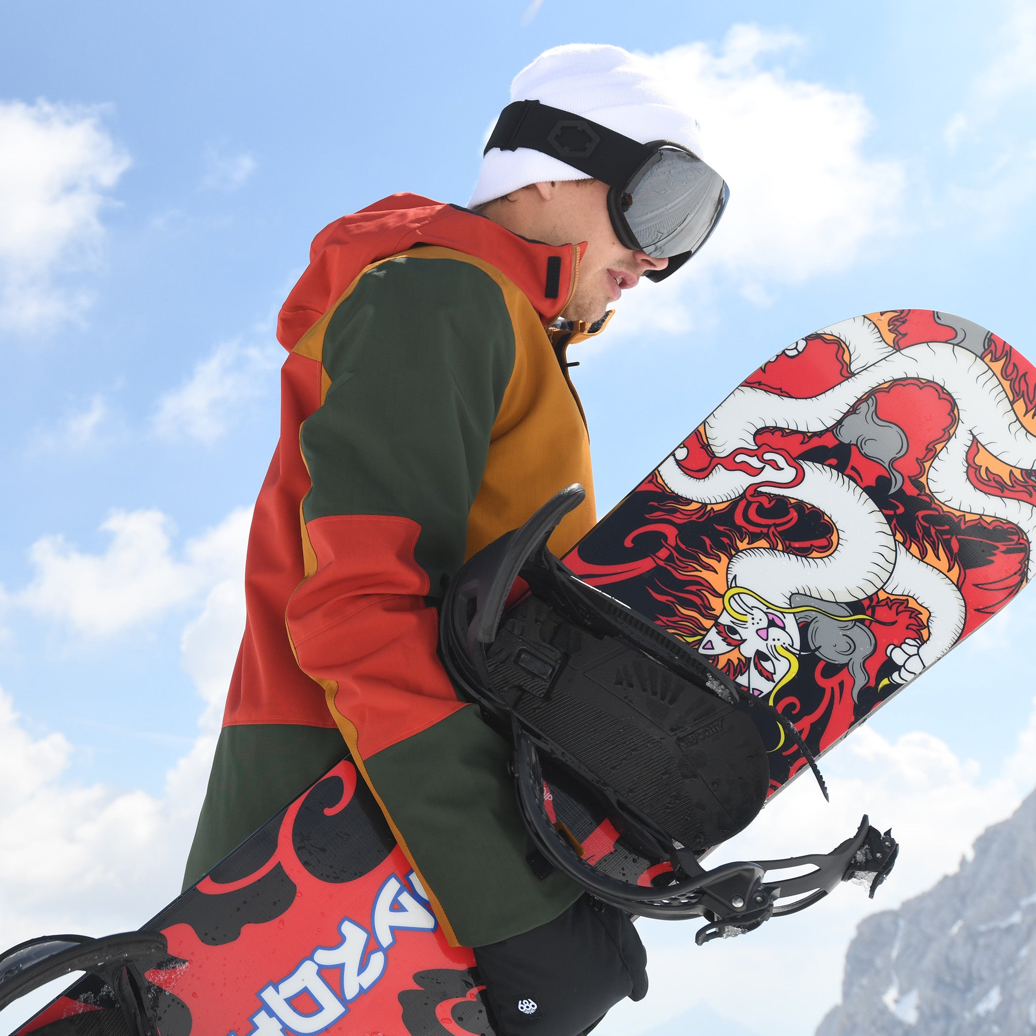  Dragonerm Snowboard (Black)、mySite、merchandisen