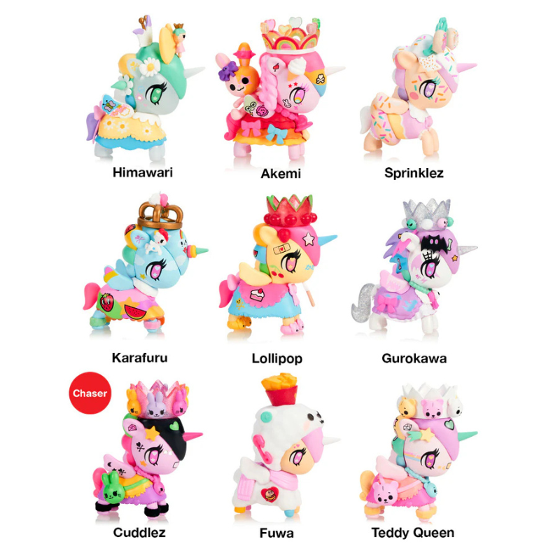  Tokidoki Harajuku Princess Unicorno Blind Box、mySite、greenlandpopulation