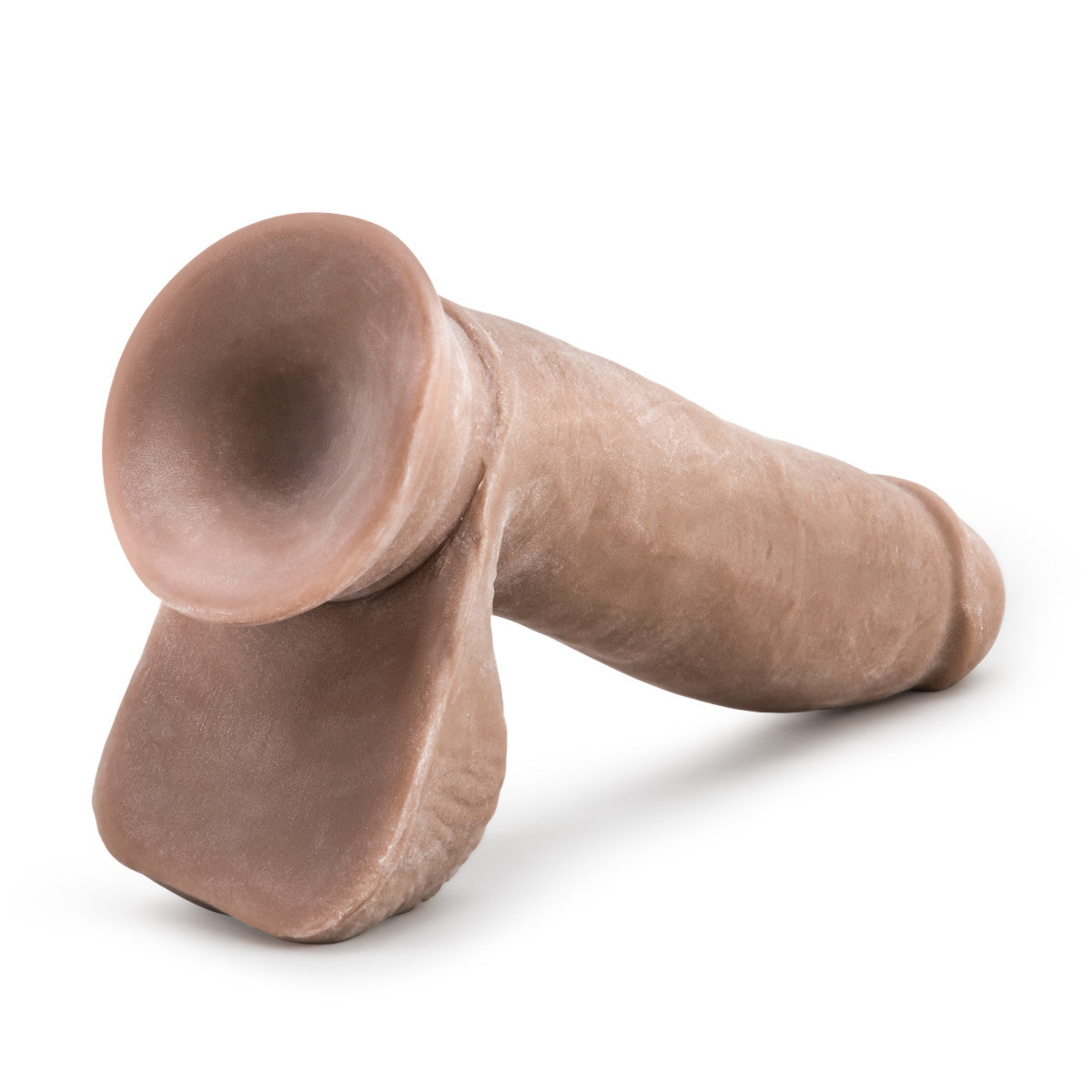 Au Naturel By Blush® | Realistic Latin 7-Inch Long Dildo With Balls & Suction Cup Base、mySite、bottomscart