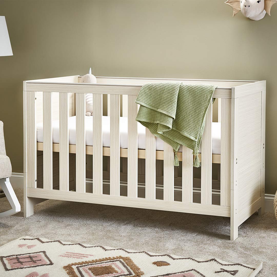  Obaby Nika Cot Bed - Oatmeal、mySite、merchandisen