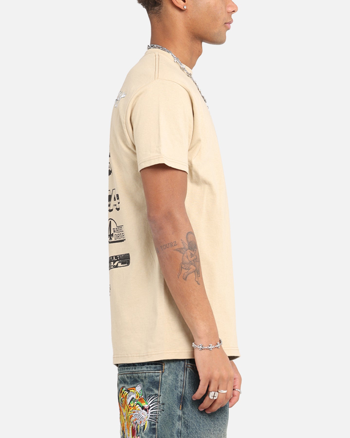 Huf X Toyota Rosetta T-Shirt Sand、mySite、zt4zffjzw
