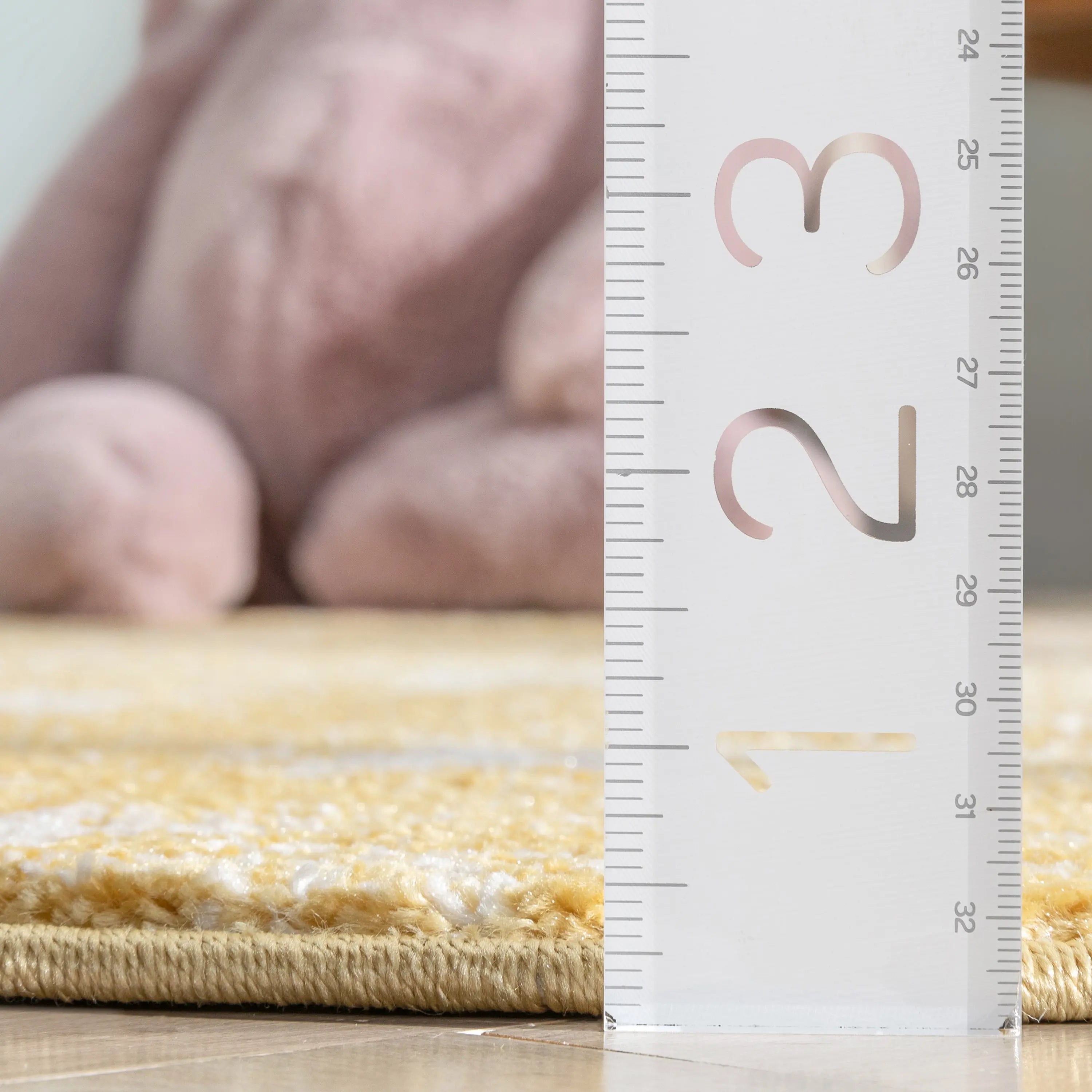 Stars Modern Geometric Yellow Kids Rug、mySite、gigharbornorthrealestate