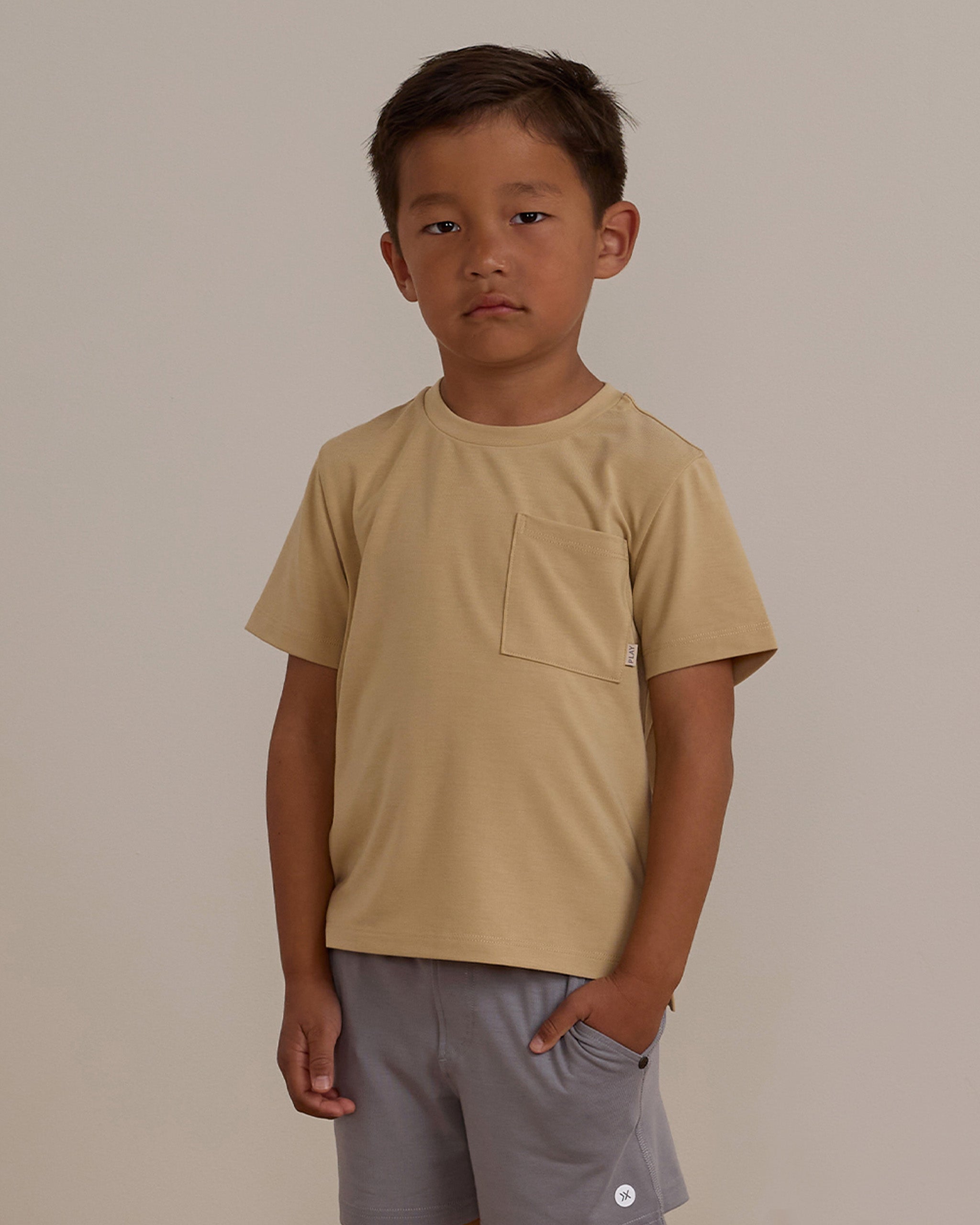  Cove Essential Pocket Tee | Sand、mySite、layawaytickets
