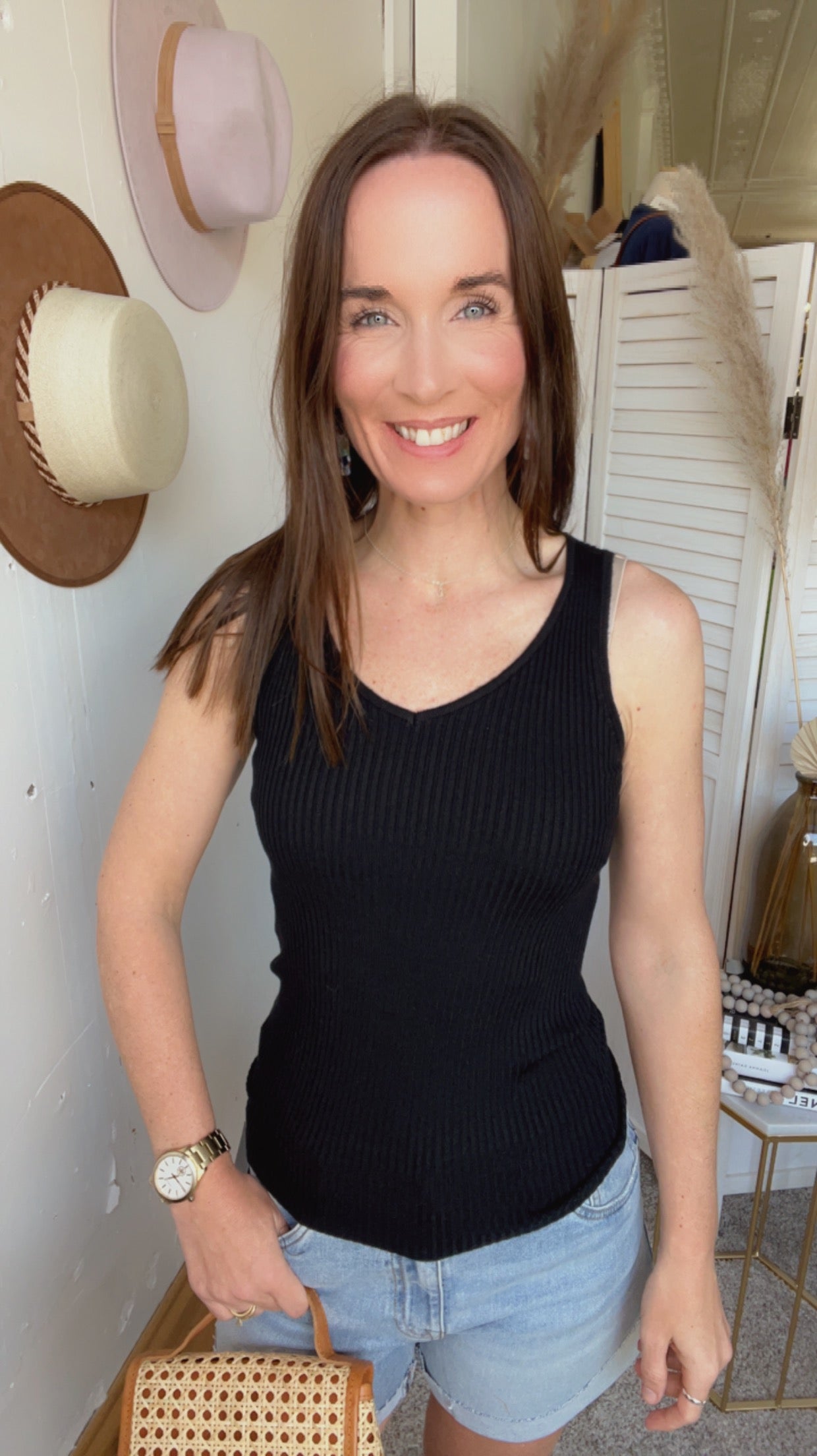 Kalley’s Ribbed Sweater Tank、mySite、garagedoors4me