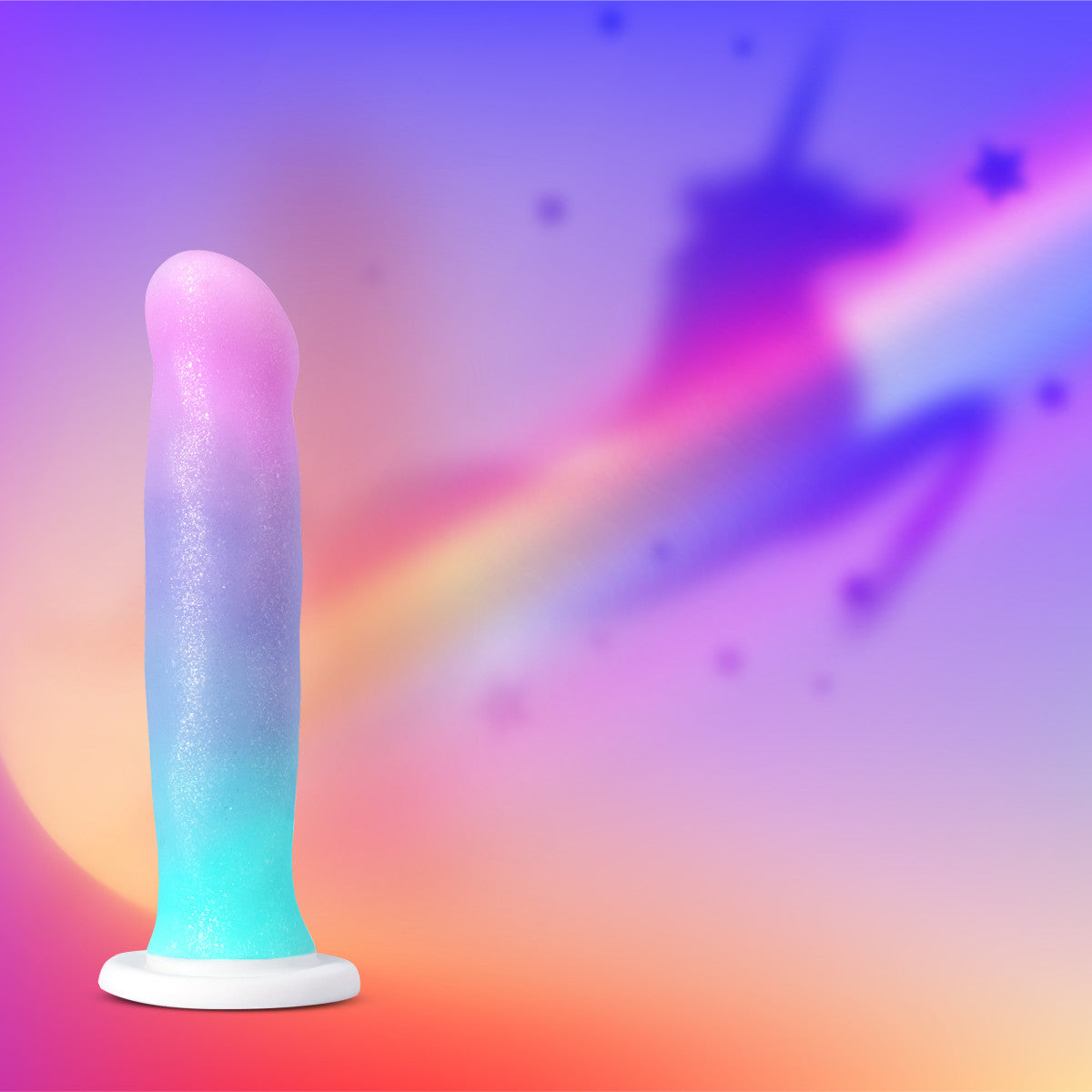 Avant By Blush® | Lucky D17: Artisan 8 Inch Dildo with Suction Cup Base - Elegantly Made with Smooth Ultrasilk® Purio™ Silicone、mySite、bottomscart