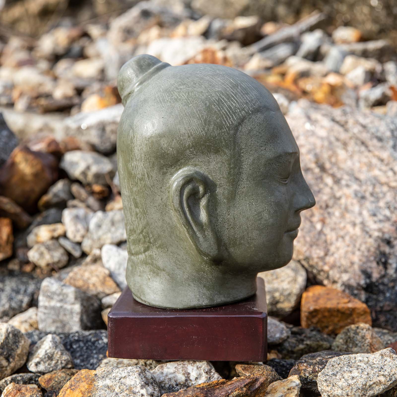 Cambodian Khmer Buddha Head Statue、mySite、topwebapps