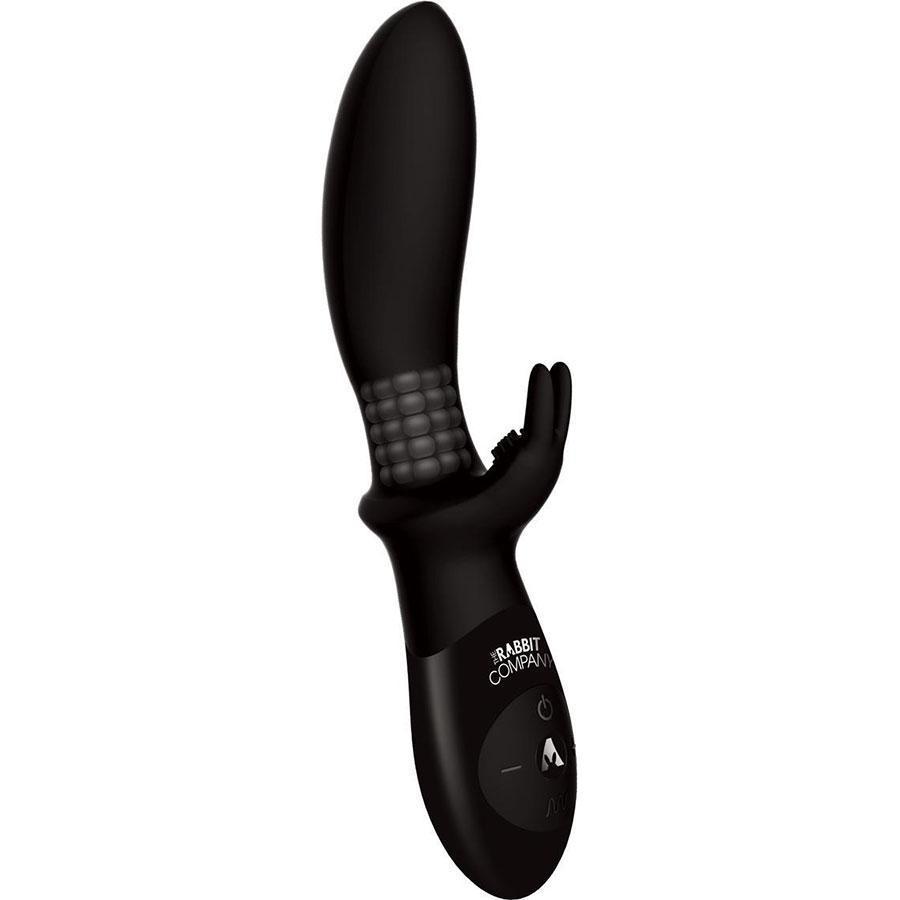 The Beaded Back Door Rabbit Prostate Massager & Anal Vibrator Black、mySite、bottomscart