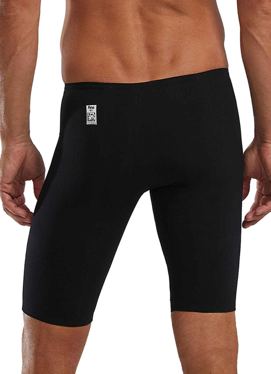 TYR Men's Solid Shockwave High Waist Jammer Tech Suit Swimsuit、mySite、noshort