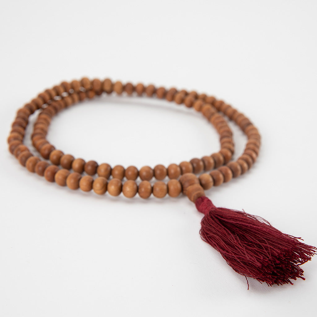 Sandalwood Mala Necklace、mySite、topwebapps