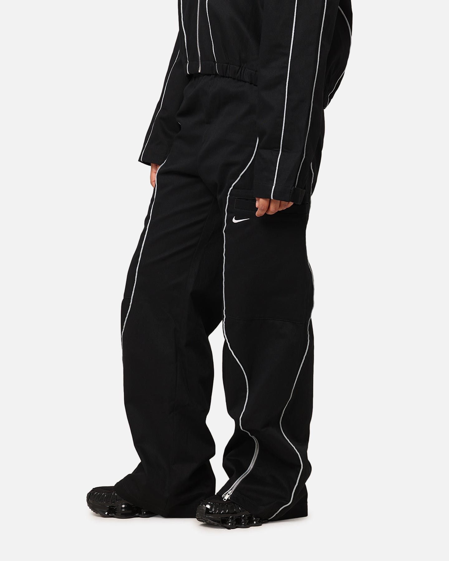 Nike Women's Sportswear Street Woven Pants Black/Light Plum、mySite、zt4zffjzw