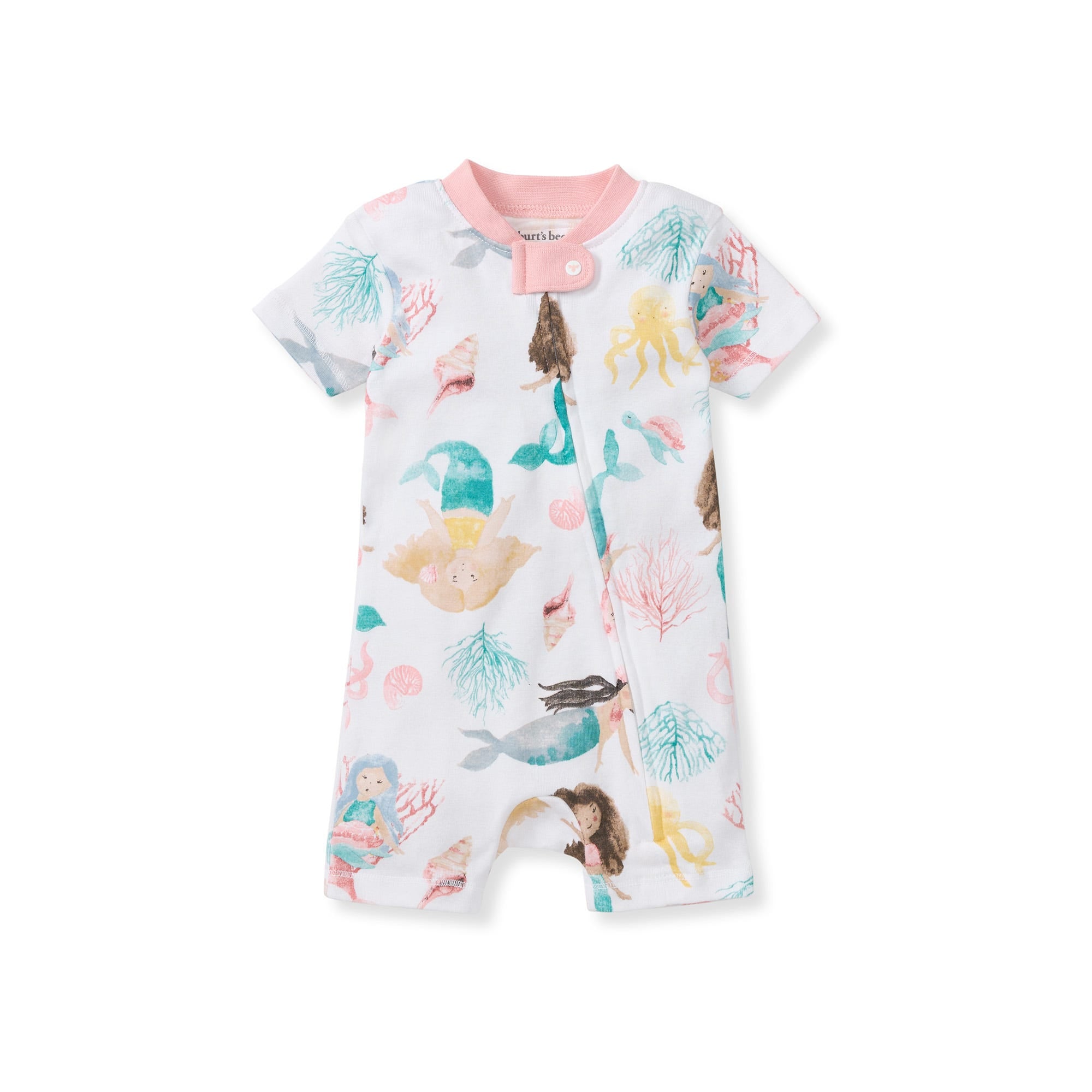  Magical Mermaids Organic Baby Sleeper Romper、mySite、layawaytickets